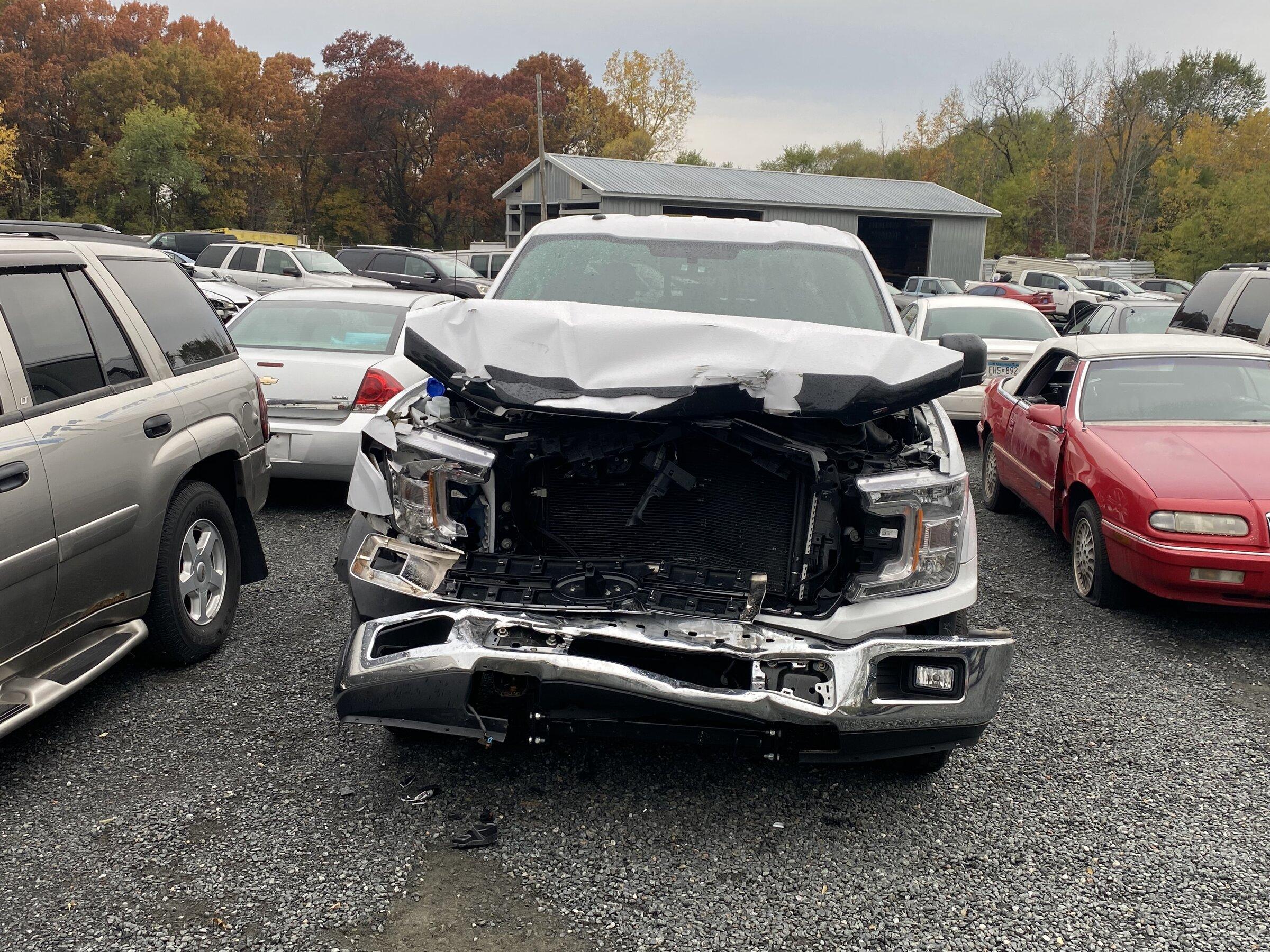 Ford F-150 Truck Totaled 697CDA52-921F-4E96-882E-D7B73D4EEA0C