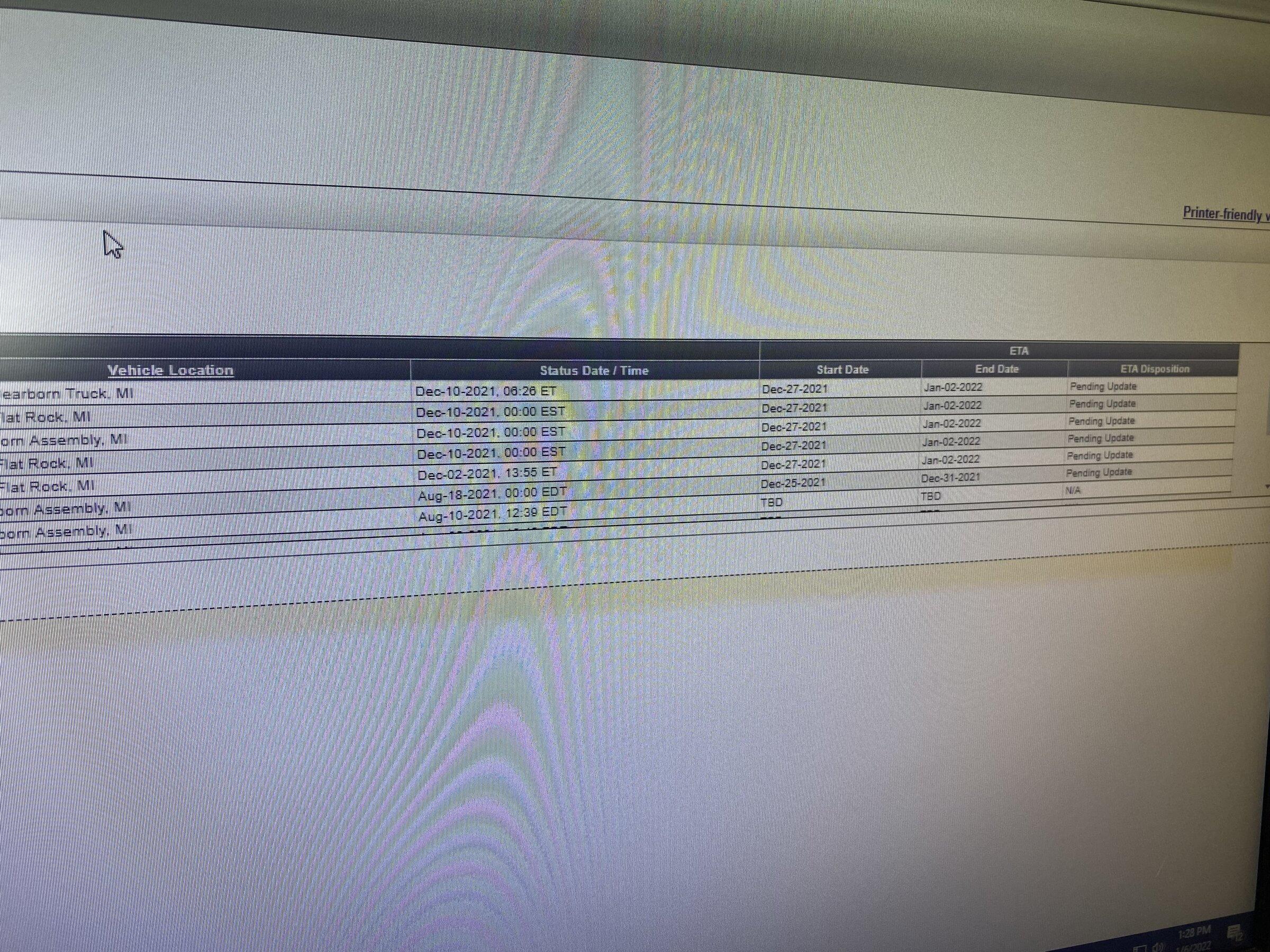 Ford F-150 12/06/21 built week 69ECE38B-4CF5-4190-9FA2-B3EE06B0F786