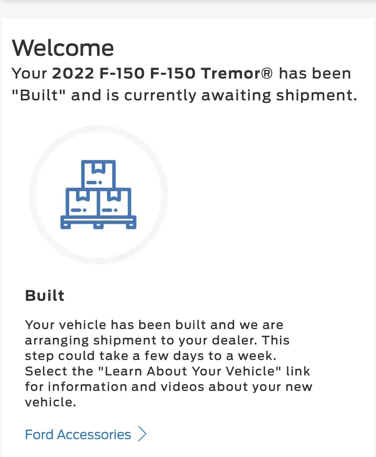 Ford F-150 3/14/2022 Build Week 6AACAFAC-9682-4C5A-B776-594587838F48