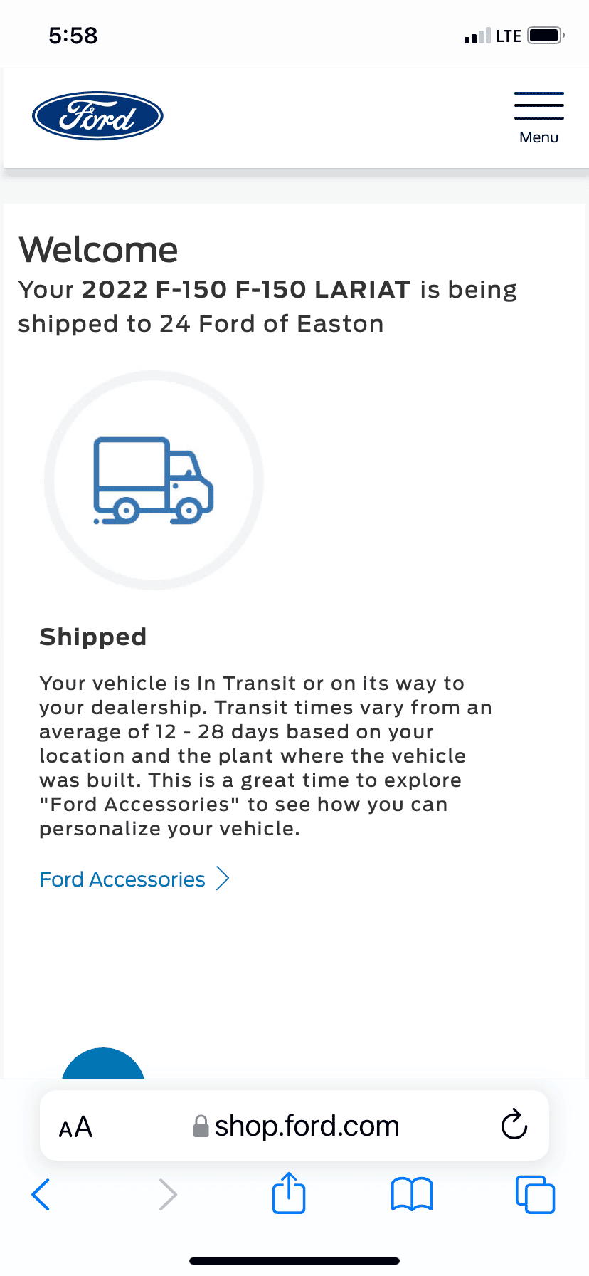 Ford F-150 01/24/2022 Build Week 6DE3E87D-2B46-47DC-899C-E56A7DA0D670