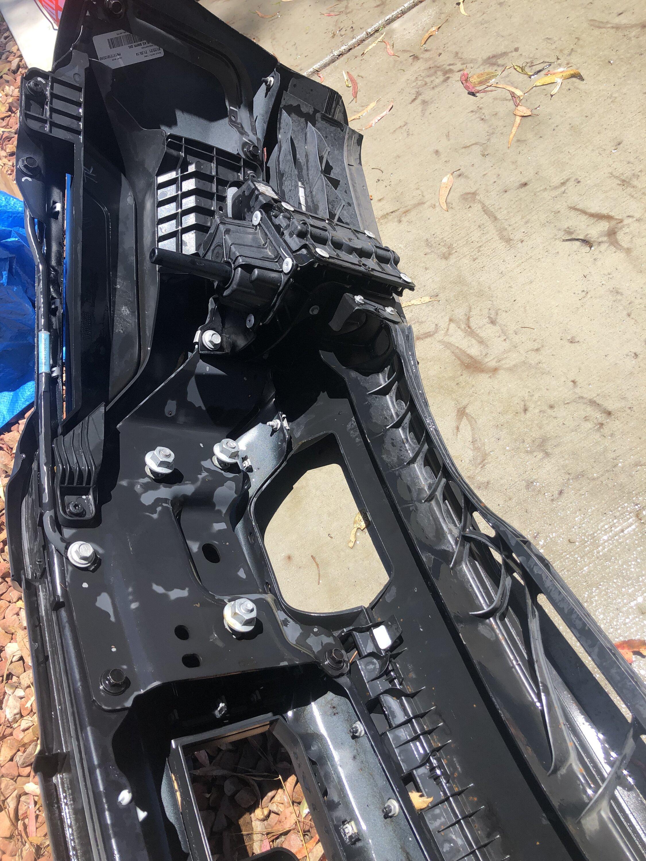 Ford F-150 2021 Stock Black Front Bumper - $600obo - San Diego 70889913-0D30-46D5-B2A1-38CC3062314B