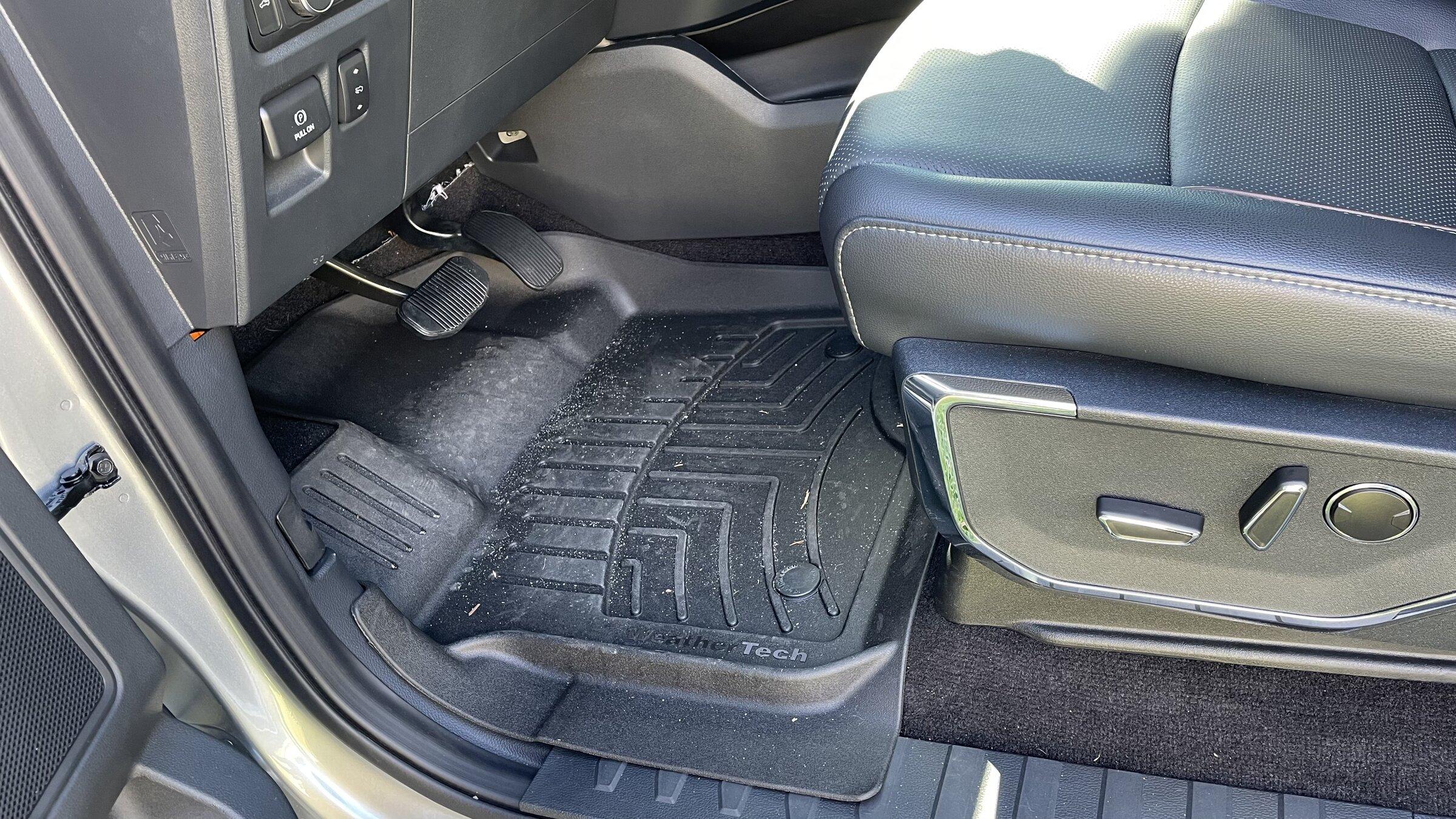 Ford F-150 WeatherTech HP Floorliners Installed 7169F9DC-EAE5-47FF-808D-9E1FCEF5CB5C
