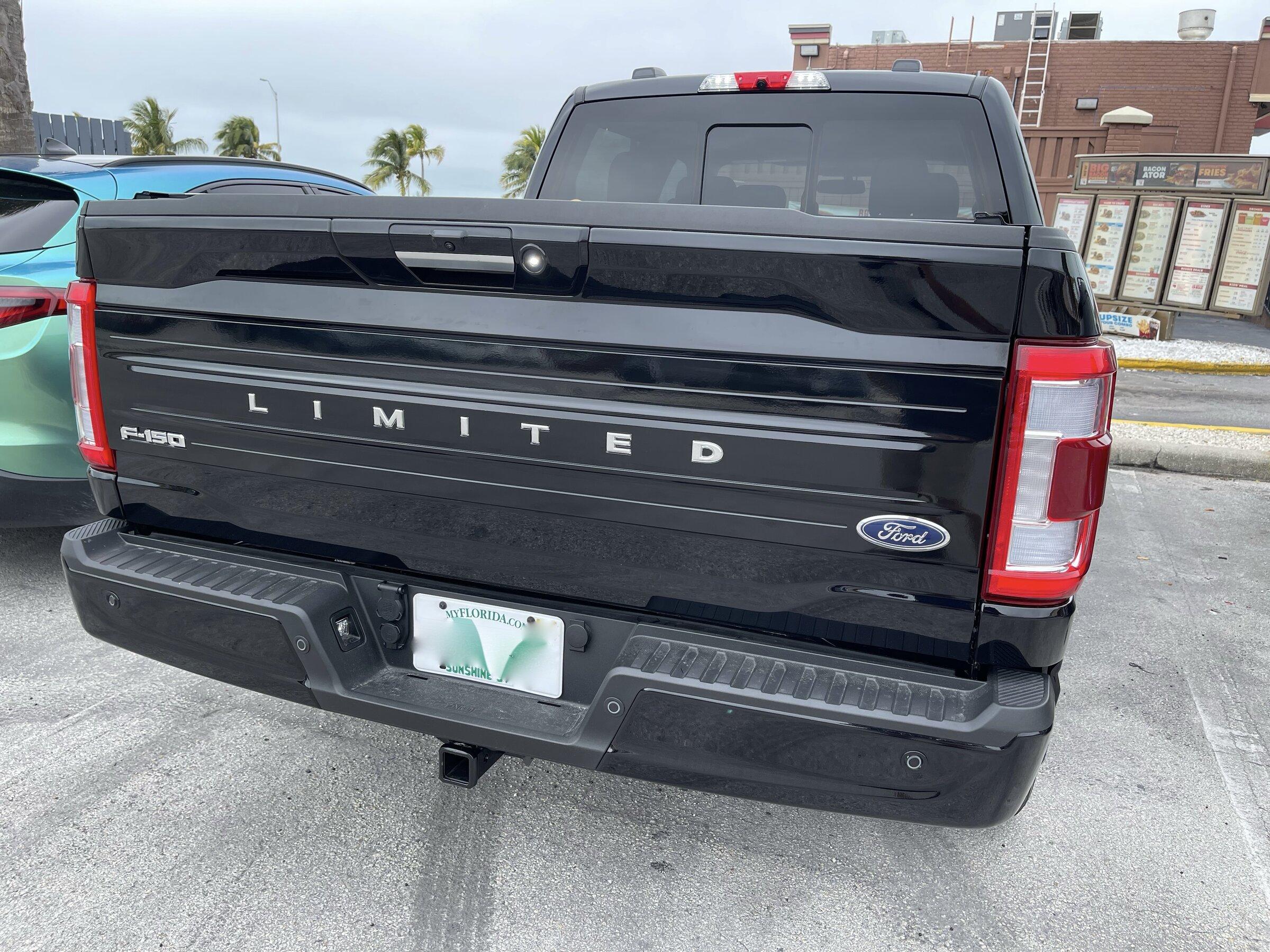 Ford F-150 Wrapped Limited Chrome Badge Bar on Tailgate 74A1F31F-65B4-4700-BF03-52615FF030E8_1_201_a