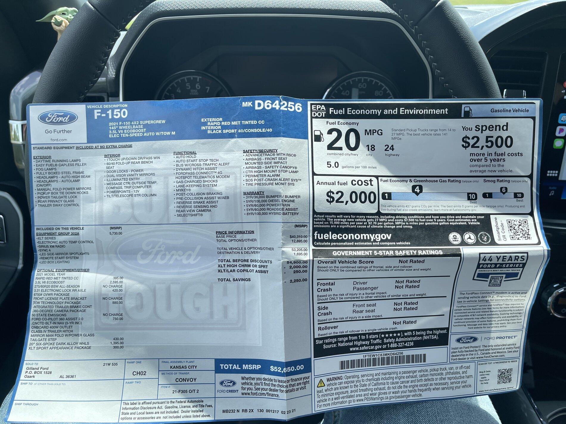 Ford F-150 RAPID RED F-150 (2021+) Club 75D93179-EB79-4DA5-BDAB-4E130A67A772