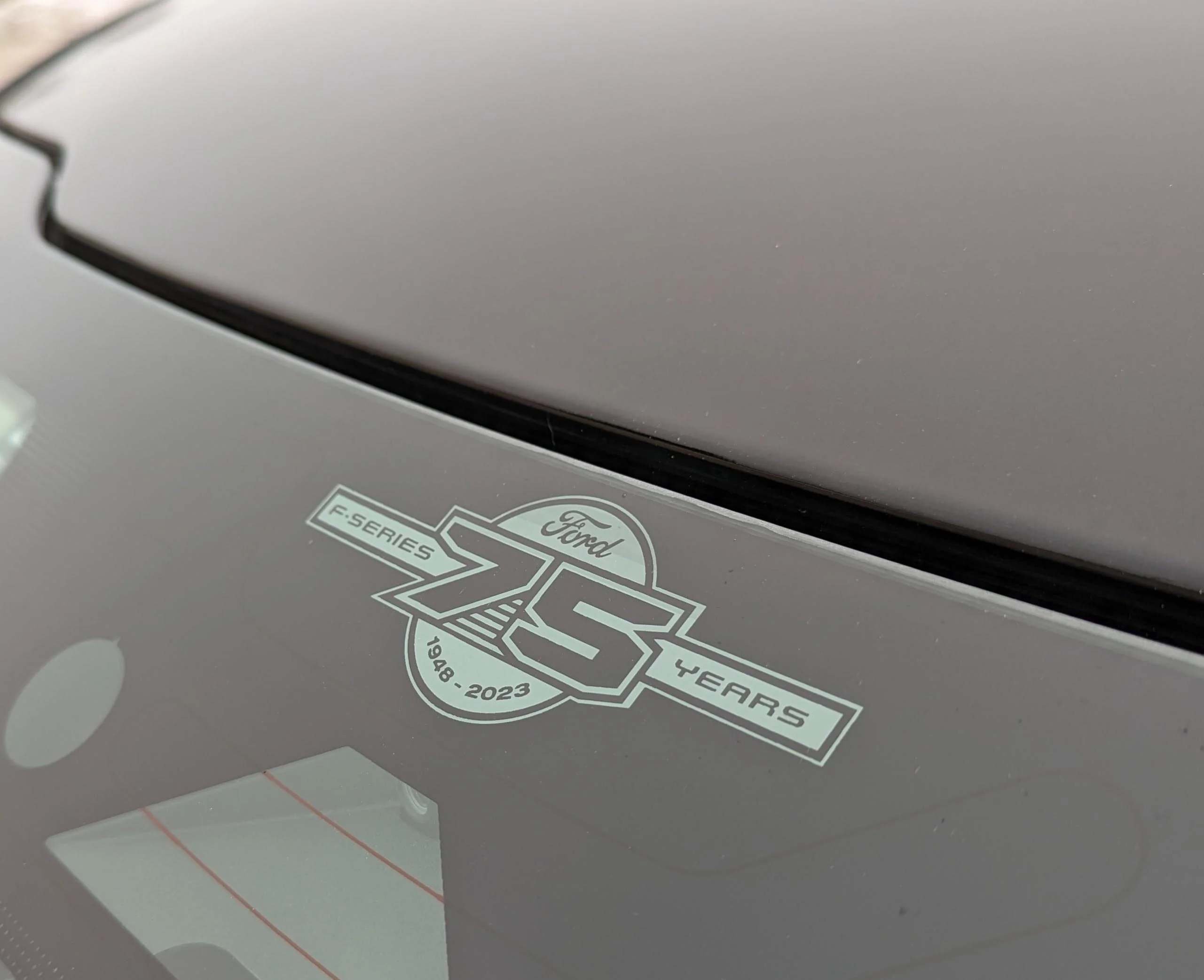 Ford F-150 The most generic 14th generation F-150... plus anniversary decals! 75th logo