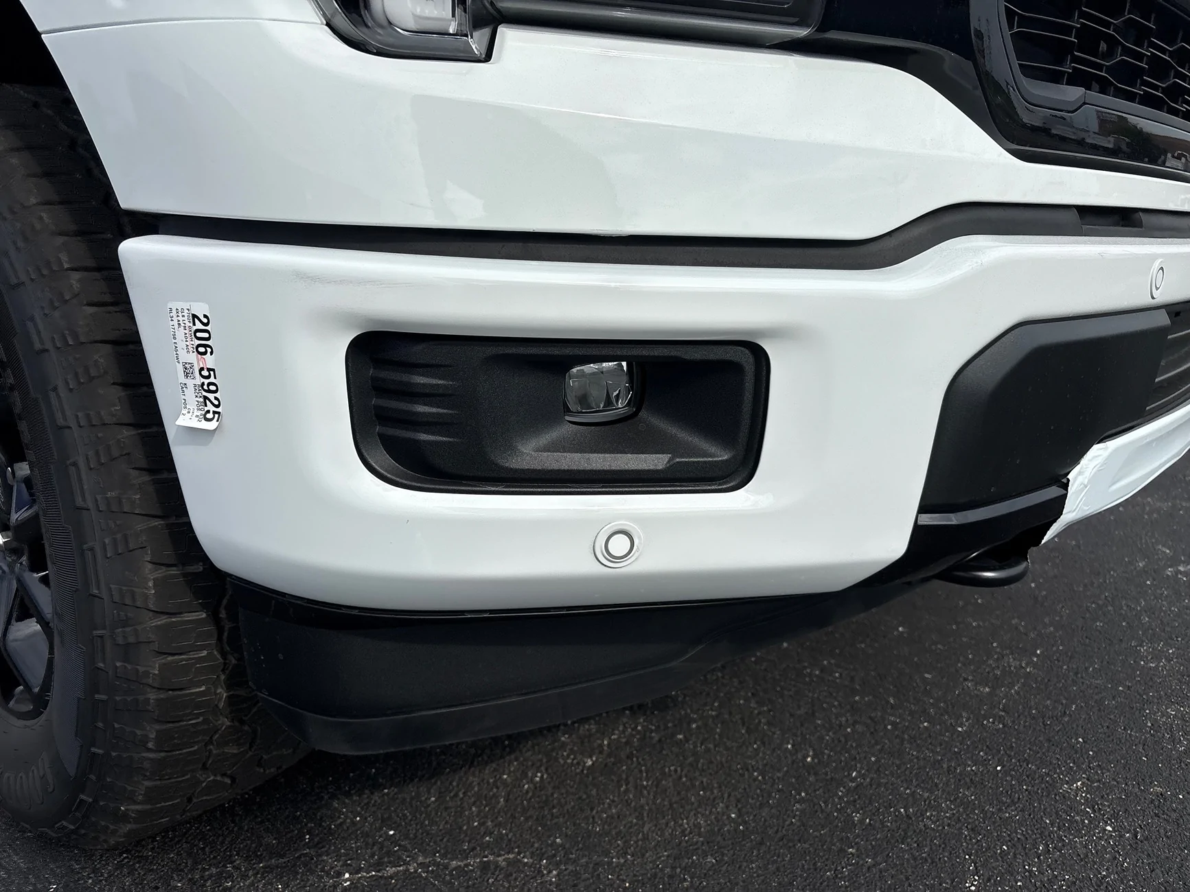Ford F-150 What is this sticker on bumper?? 77609554681__221A4062-E021-4FAA-9102-D6E7B811B2D5