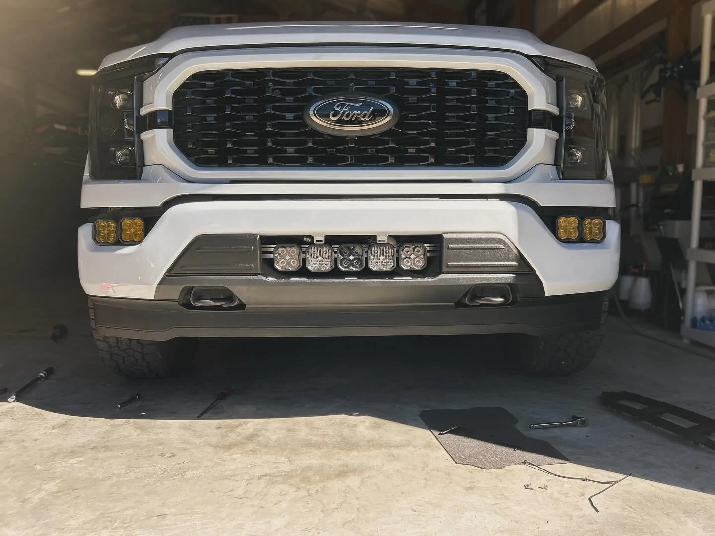 Ford F-150 F-150 Tremor Skid plate installed 78B2E84E-1717-4C7E-94D7-E0AE827E70C4