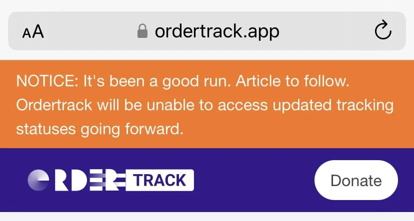 Ford F-150 Ordertrack.app ... unable to access status 79EC50B5-E72E-4E31-90C2-4AB18AA0041C