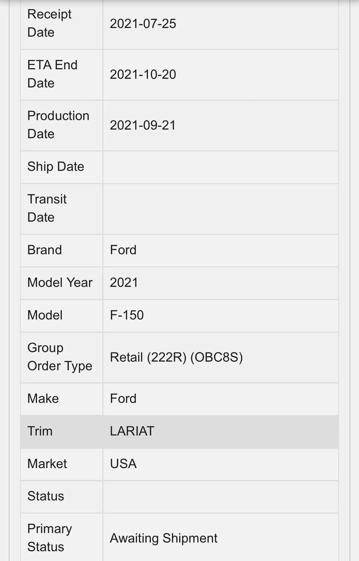 Ford F-150 9/20 Build Week 7CDD8995-D5CA-4309-88E1-66606DB33A0D