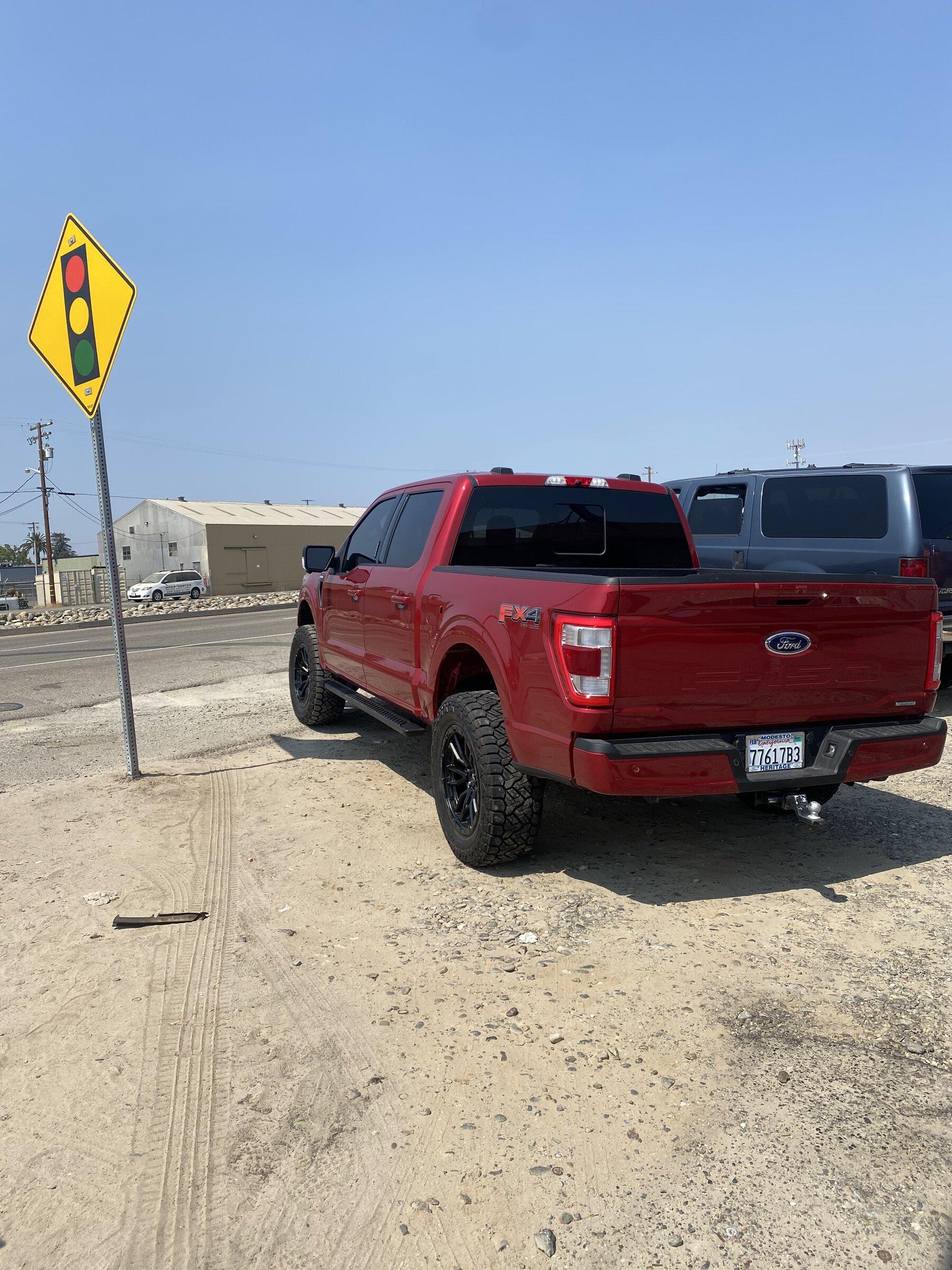 Ford F-150 2021 Rapid Red XLT leveled on 34s 7DA8ED67-7D05-46FD-8960-2892653595D6