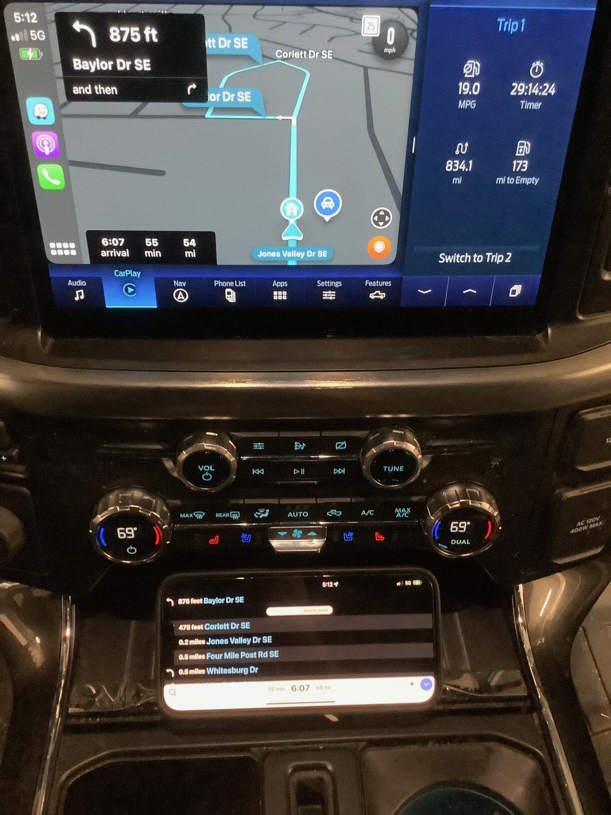 Ford F-150 Wireless charger, Holder for MagSafe iPhone for my Lariat 8