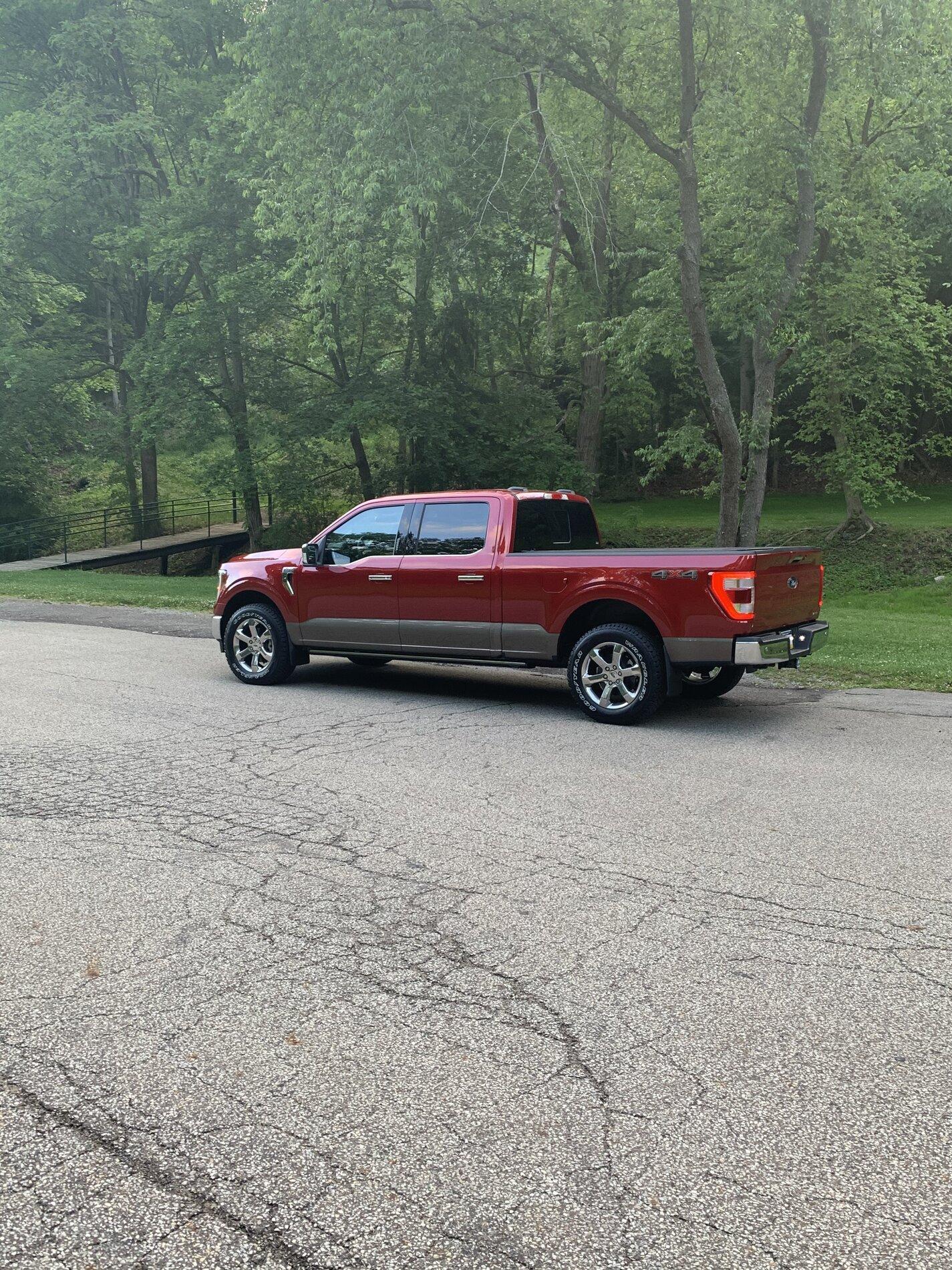 Ford F-150 Rapid red 157wb Lariat 502A delivered 80EE1729-E074-4A3A-972B-8B5DFF99E817