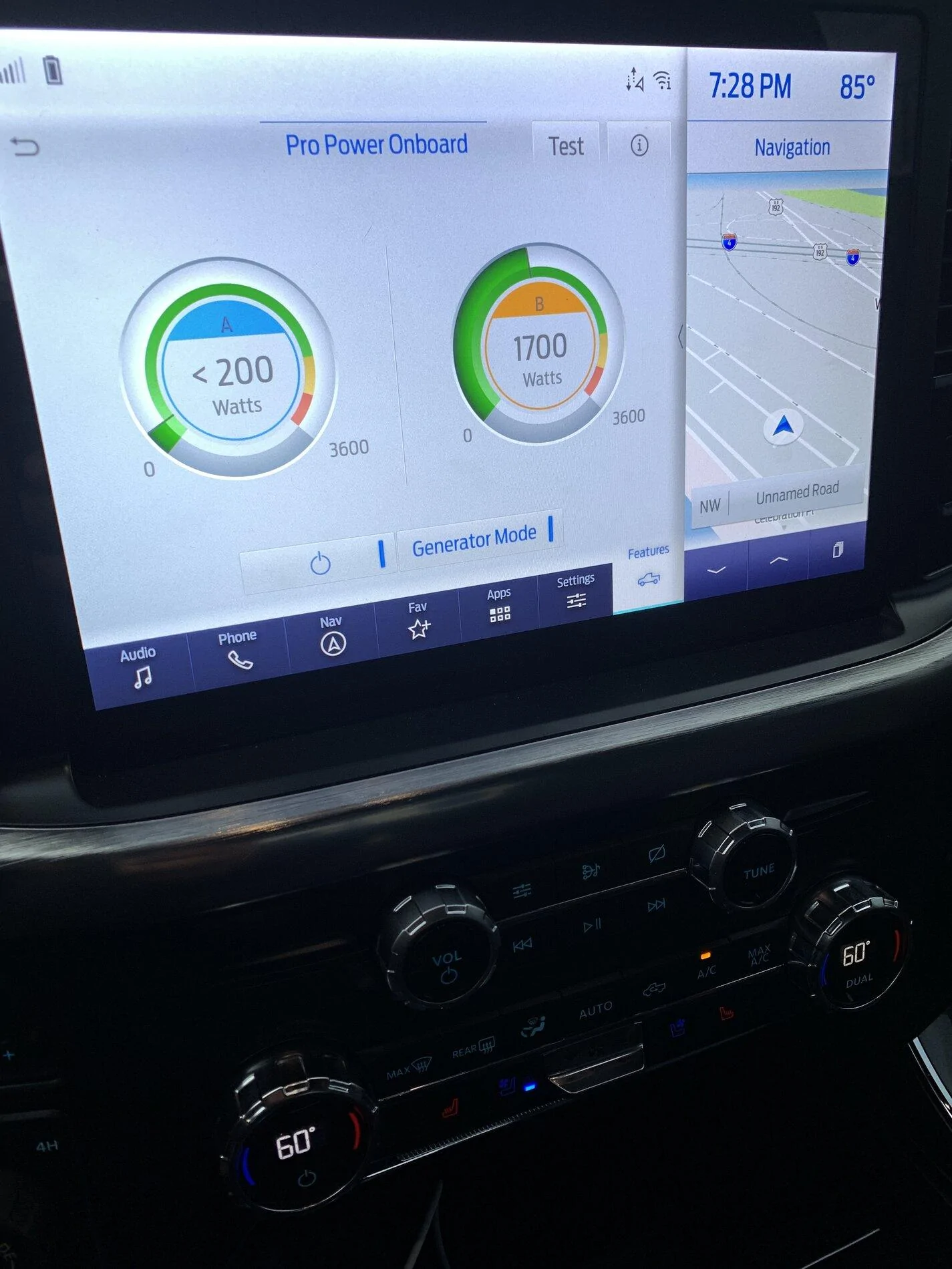 Ford F-150 Powerboost 7.2kW Towing Travel Trailer - First hookup and test results 813AB91E-5AD7-493A-ACF3-B6D0C319B440