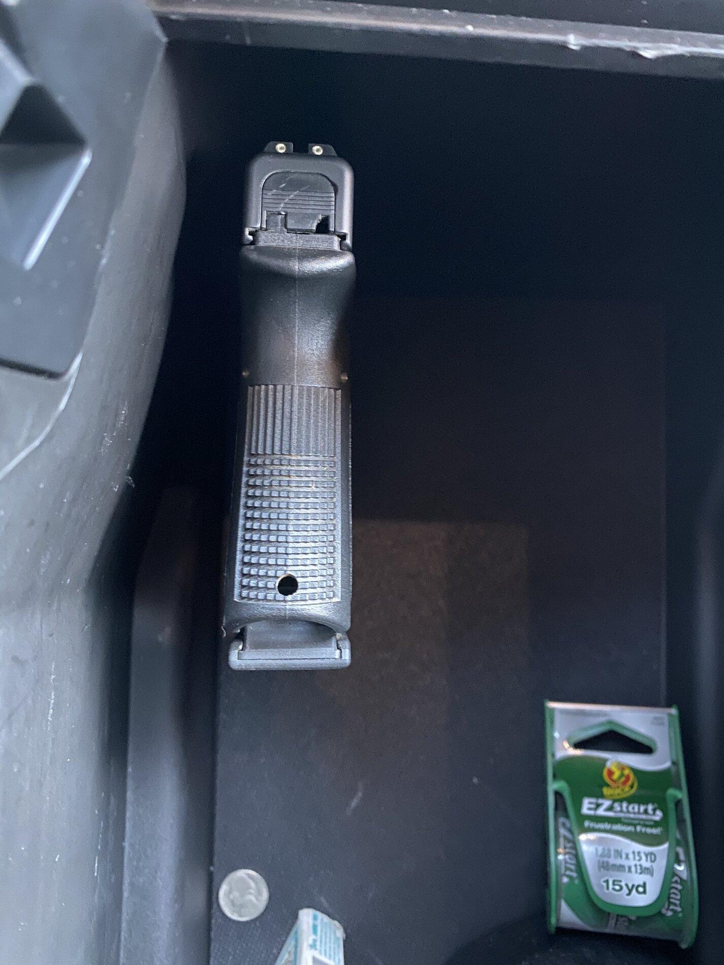 Ford F-150 Storing/Mounting a Pistol 81B46248-B57D-461E-8390-1586100A0F5D