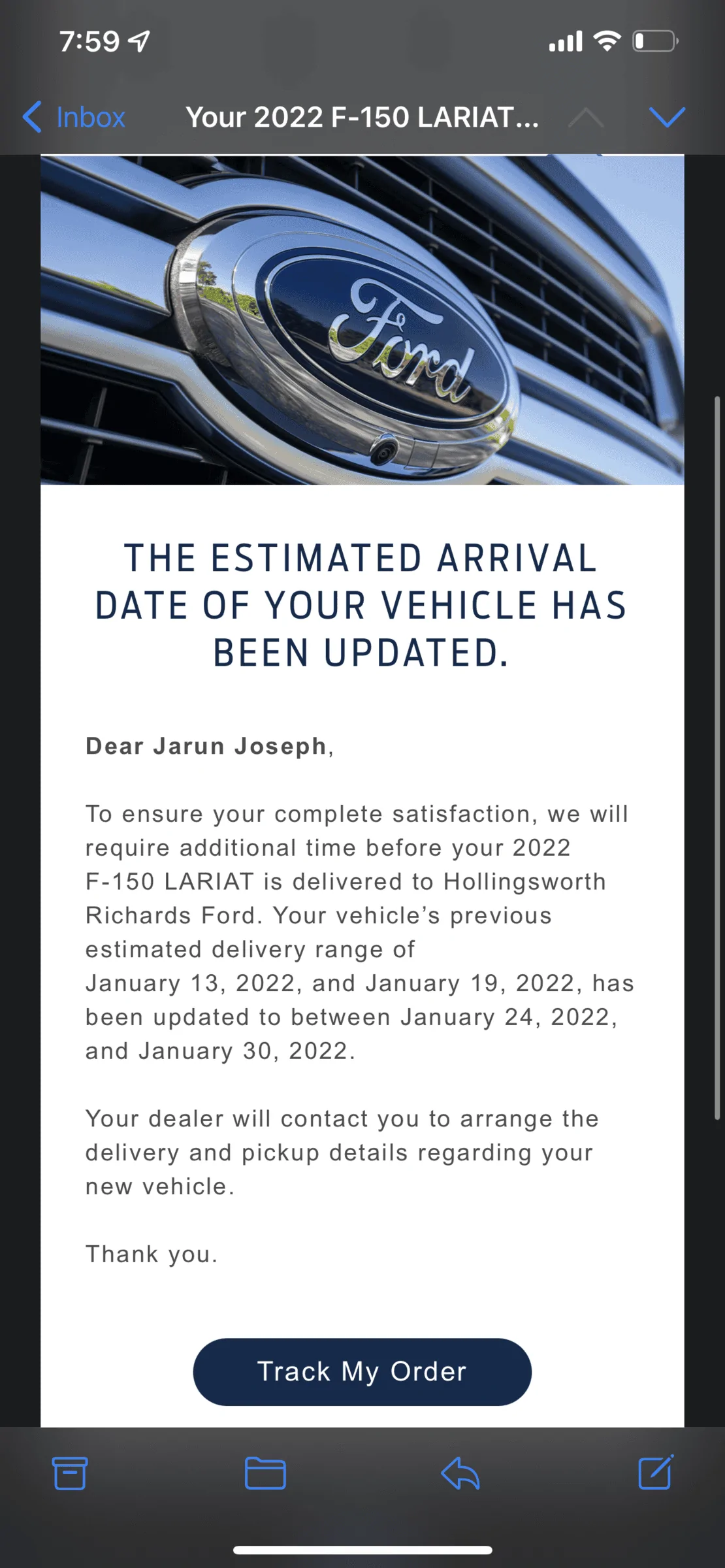 Ford F-150 12/20/2021 Build Club 830FACFF-6B55-4008-AFDB-C4CA4B51EE8E