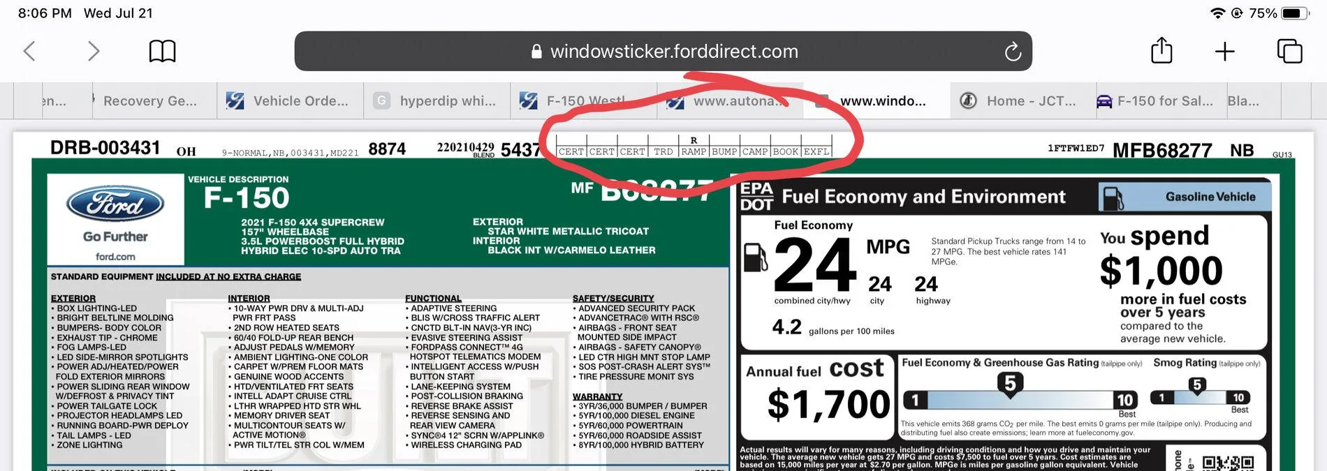 Ford F-150 4/26 Build Week 8615D2B1-3673-4309-89D7-1C7F862BD7D9