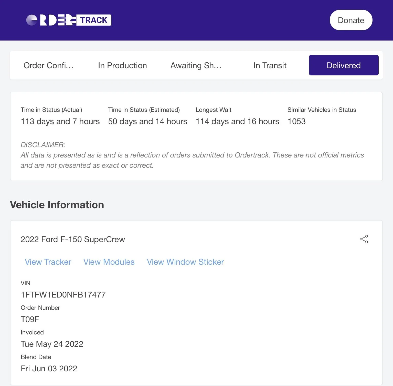 Ford F-150 05/30/2022 Build Week 89145A6C-97F8-41E3-895D-6D131D76C3BF