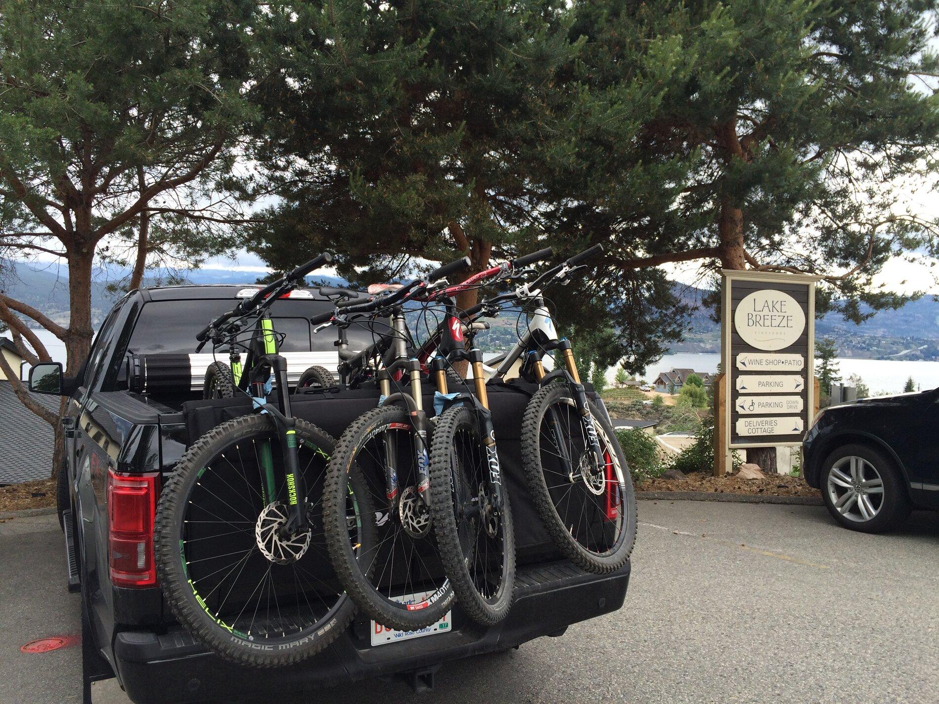 Ford F-150 Tailgate pad for bikes 89D9AE8A-1DB5-4788-9FBF-842FF206A3AA