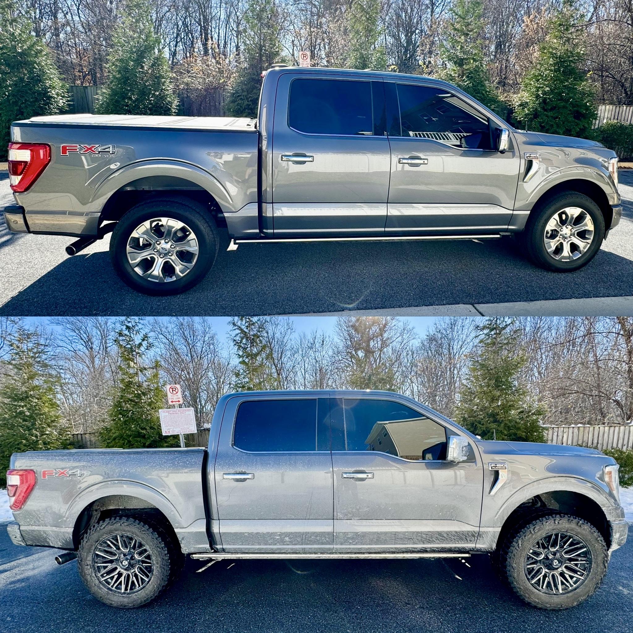 Ford F-150 ‘21 Platinum 5.0: Before & After (Level, Wheels & Tires) 8CCD70C0-E54B-46A5-8A81-9FE26FDB33FB