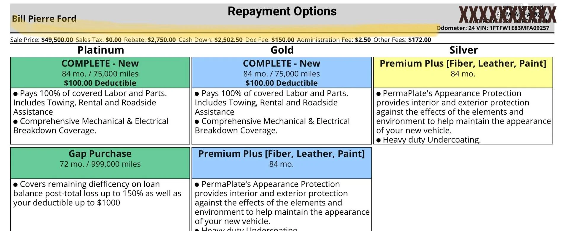 Ford F-150 I think I got a good deal... 90DACE82-31EE-4058-BC1B-A3781D3EC26D