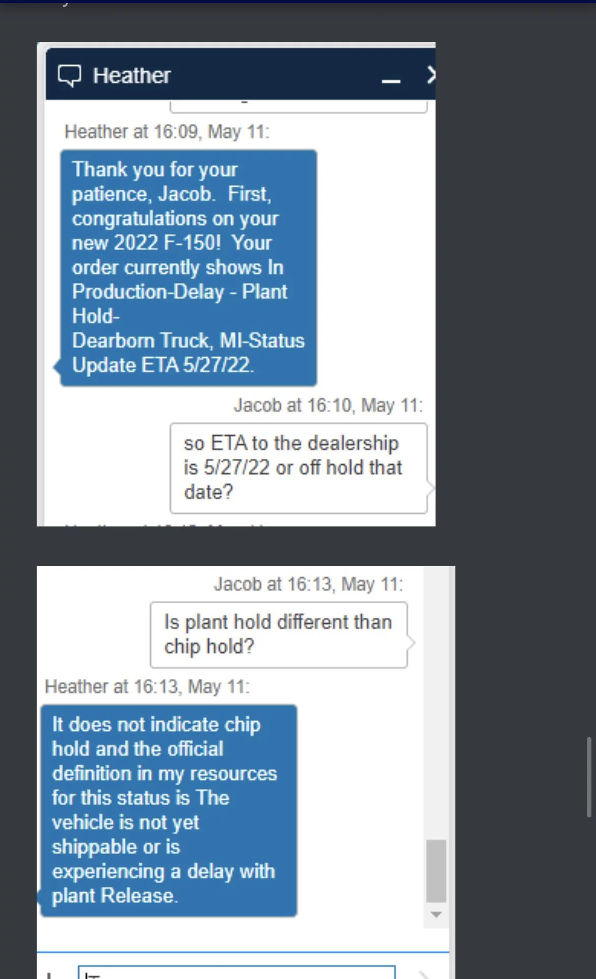 Ford F-150 Has anyone been told they are on "Plant Hold"?? 9113A0CF-E06D-407C-B131-7FCDC967E5E3