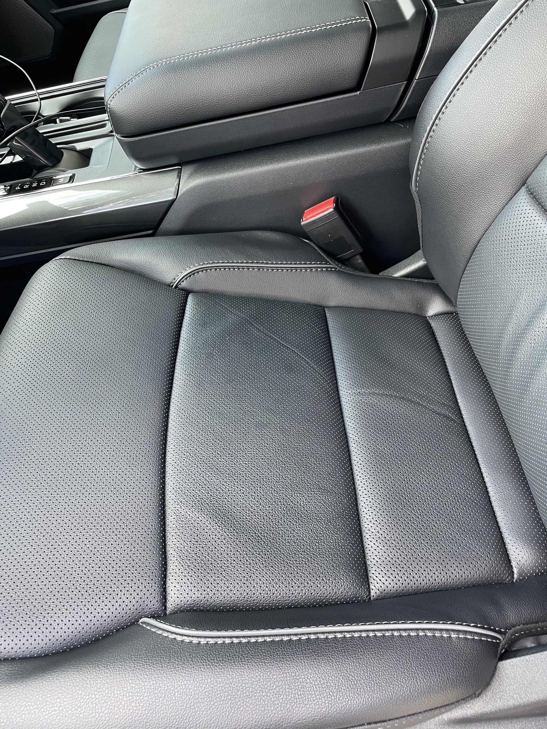 Ford F-150 Black Leather Creasing/Wrinkle Normal? (Black appearance package) 926F9927-761C-4519-9781-5D3D2858088F