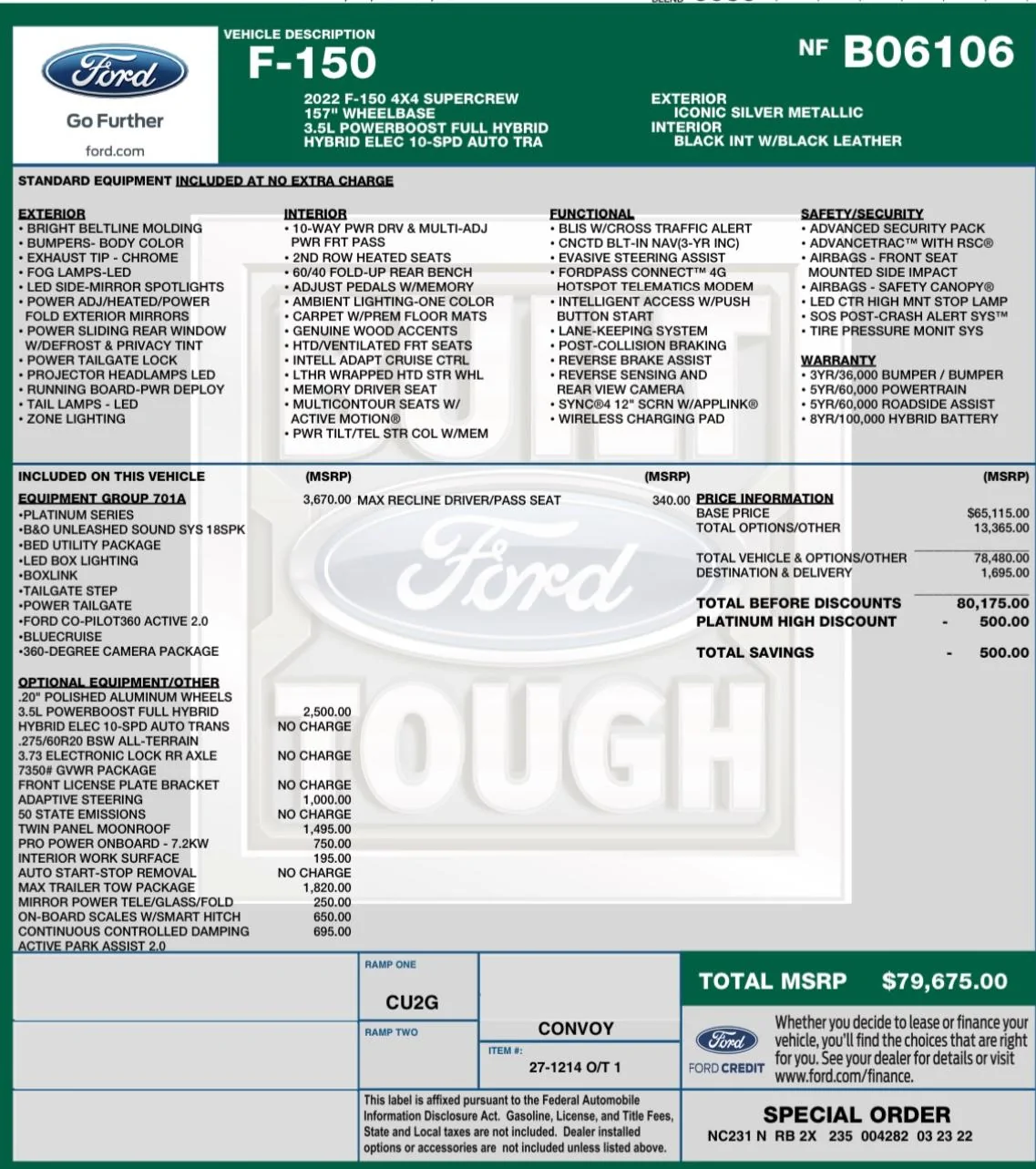 Ford F-150 Who has the “lowest” payload? 92B112B6-14A8-4F27-B74B-4B9B98A3C977