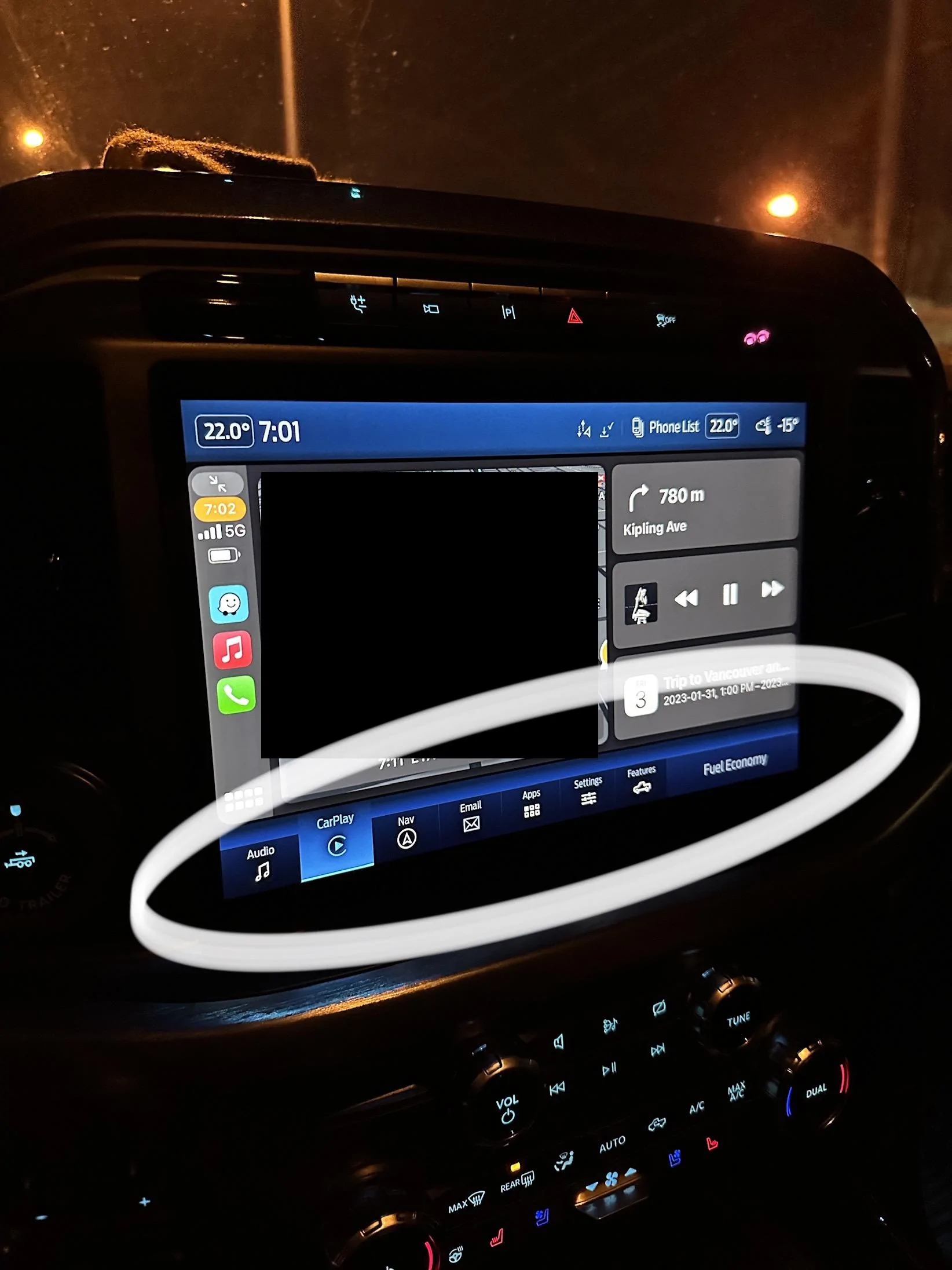 Ford F-150 F150 CarPlay Full Screen 92B27785-30C5-4DBB-BEFB-3BB56E6C8472