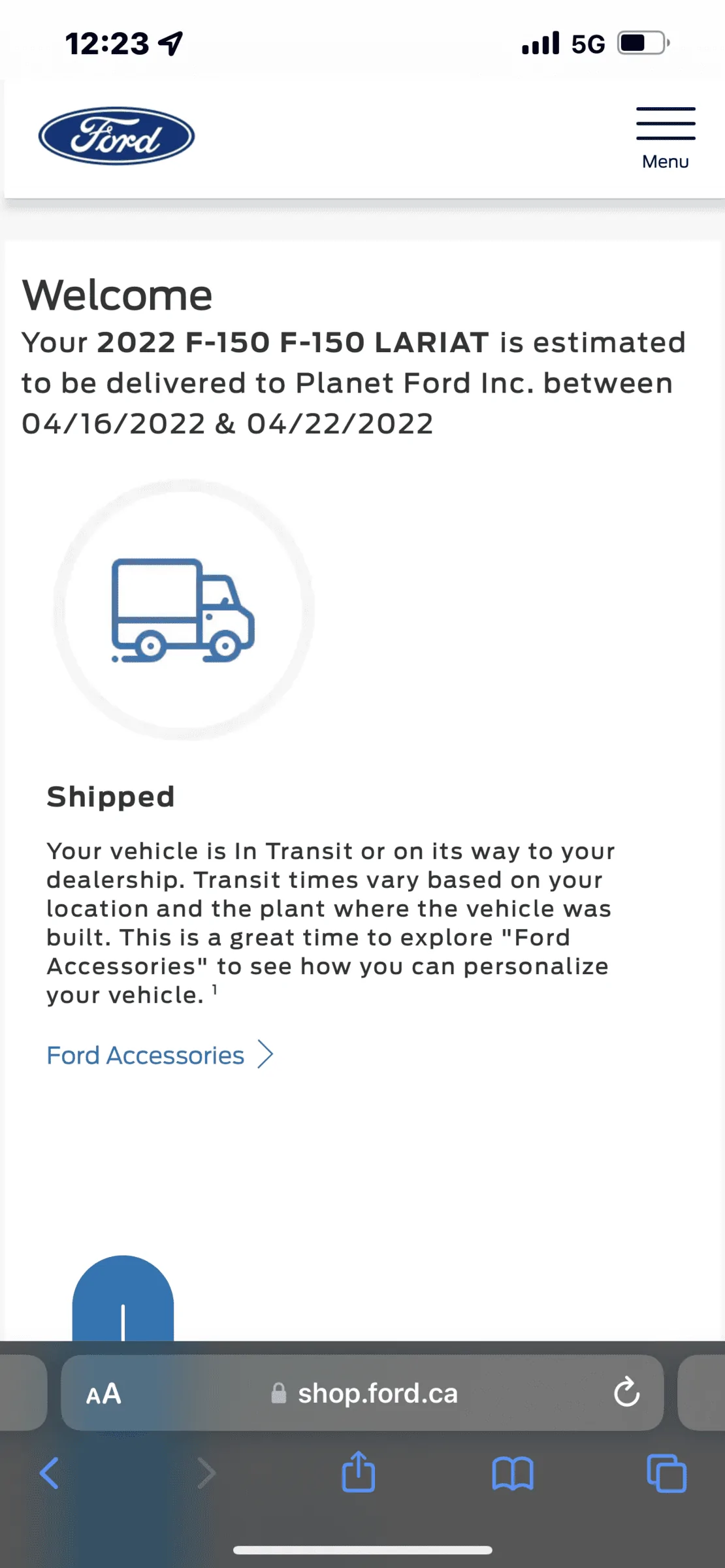 Ford F-150 4/4/22 Build Week Group 94209F55-82B0-4C34-B372-500FC355DD6E