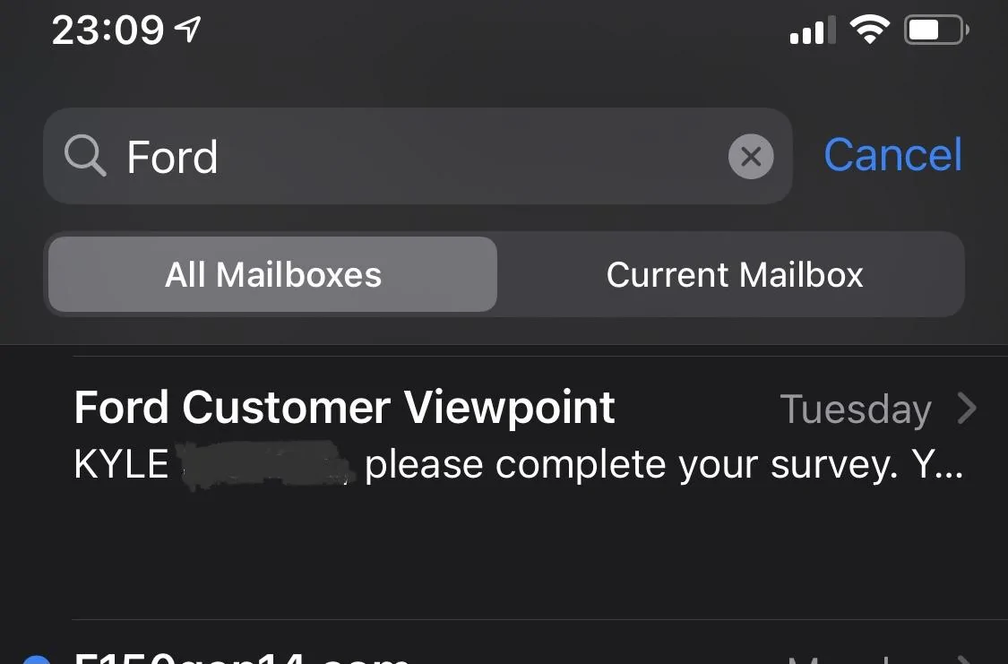 Ford F-150 Ford Survey? 948D0942-6D7B-4B15-B0BC-AA342DF00DF0