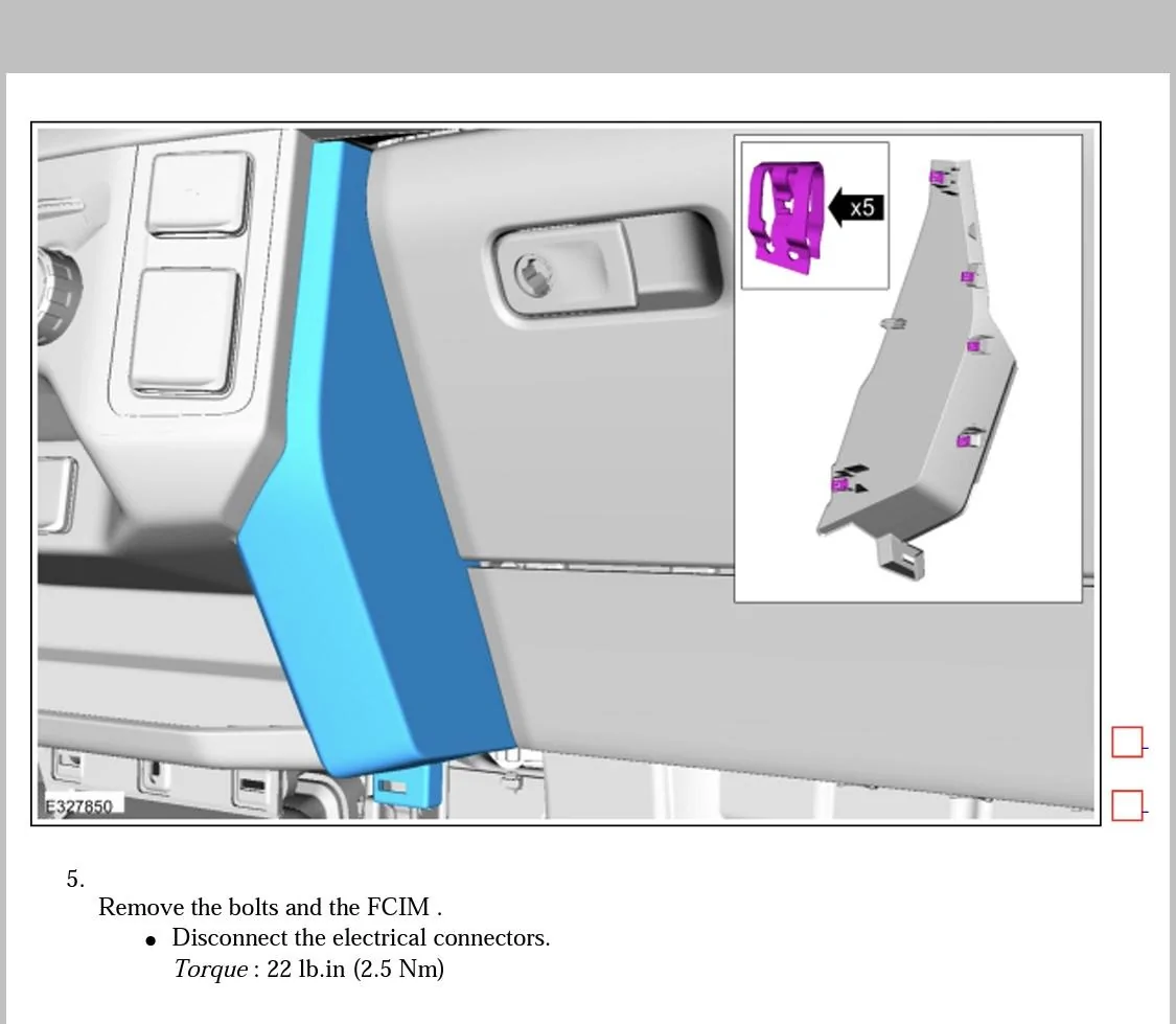 Ford F-150 Lower dash panel removal 94F47ED6-1294-48D5-B771-2CEAE6FD1DAD