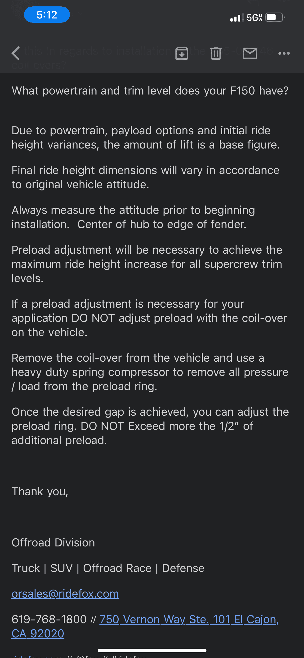 Ford F-150 21+ fox 2.0 kits anyone adjusting them more?? 98EA9750-E83C-47FA-8748-7A7C17CB4240
