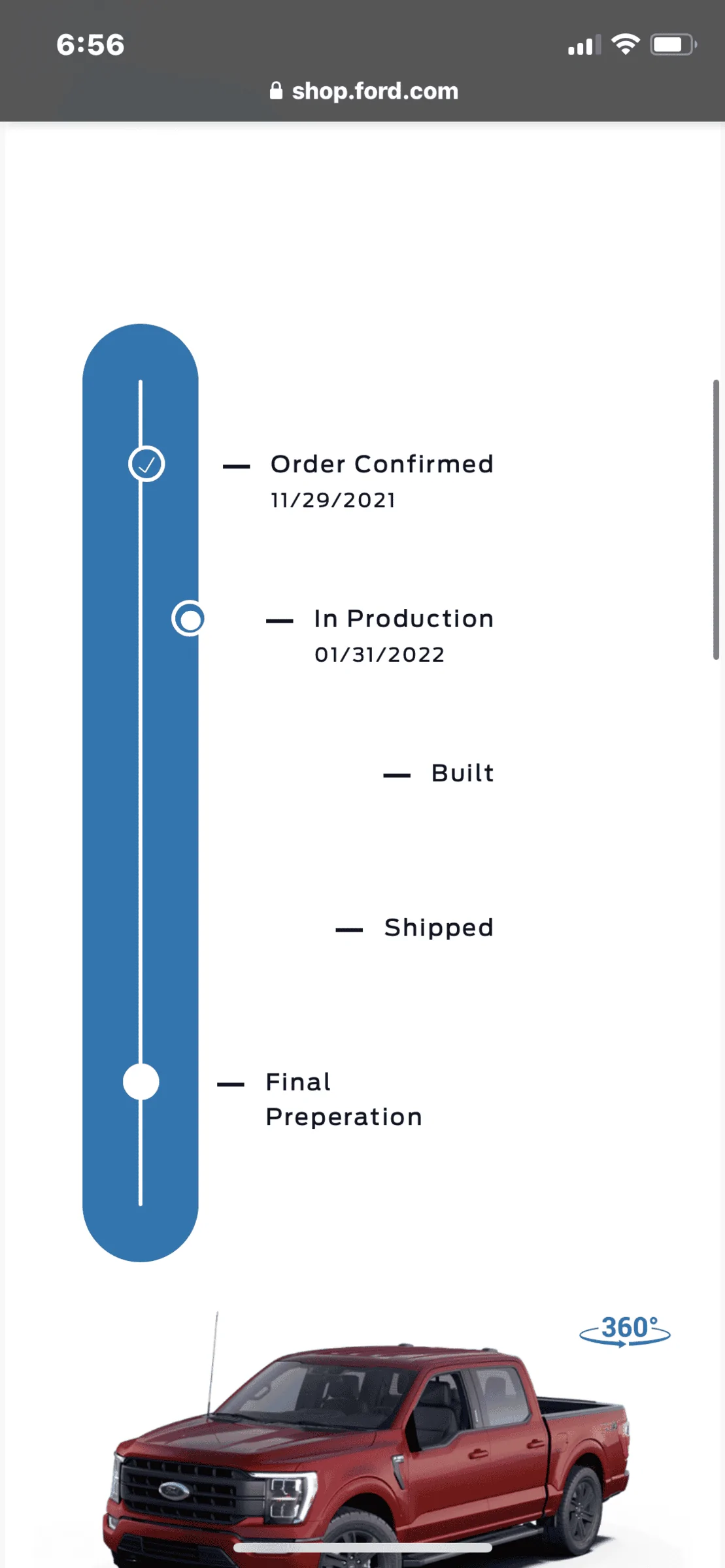 Ford F-150 01/24/2022 Build Week 99B9BD10-9723-45B2-94F8-313BF59DE85A