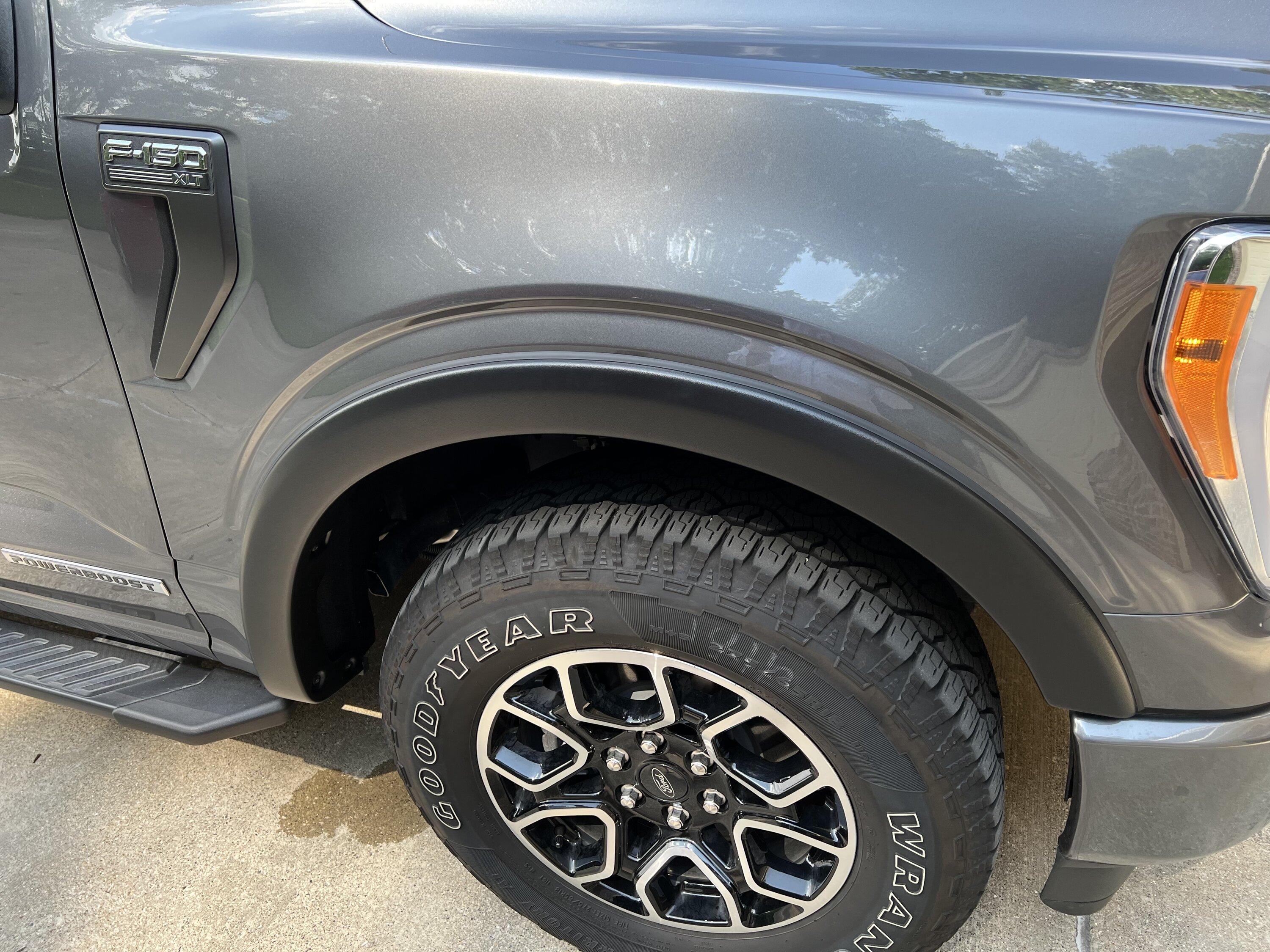 Ford F-150 Ford fender flares - how do they fit 9D0B6285-16D5-43EF-943B-DE059AAC83CA