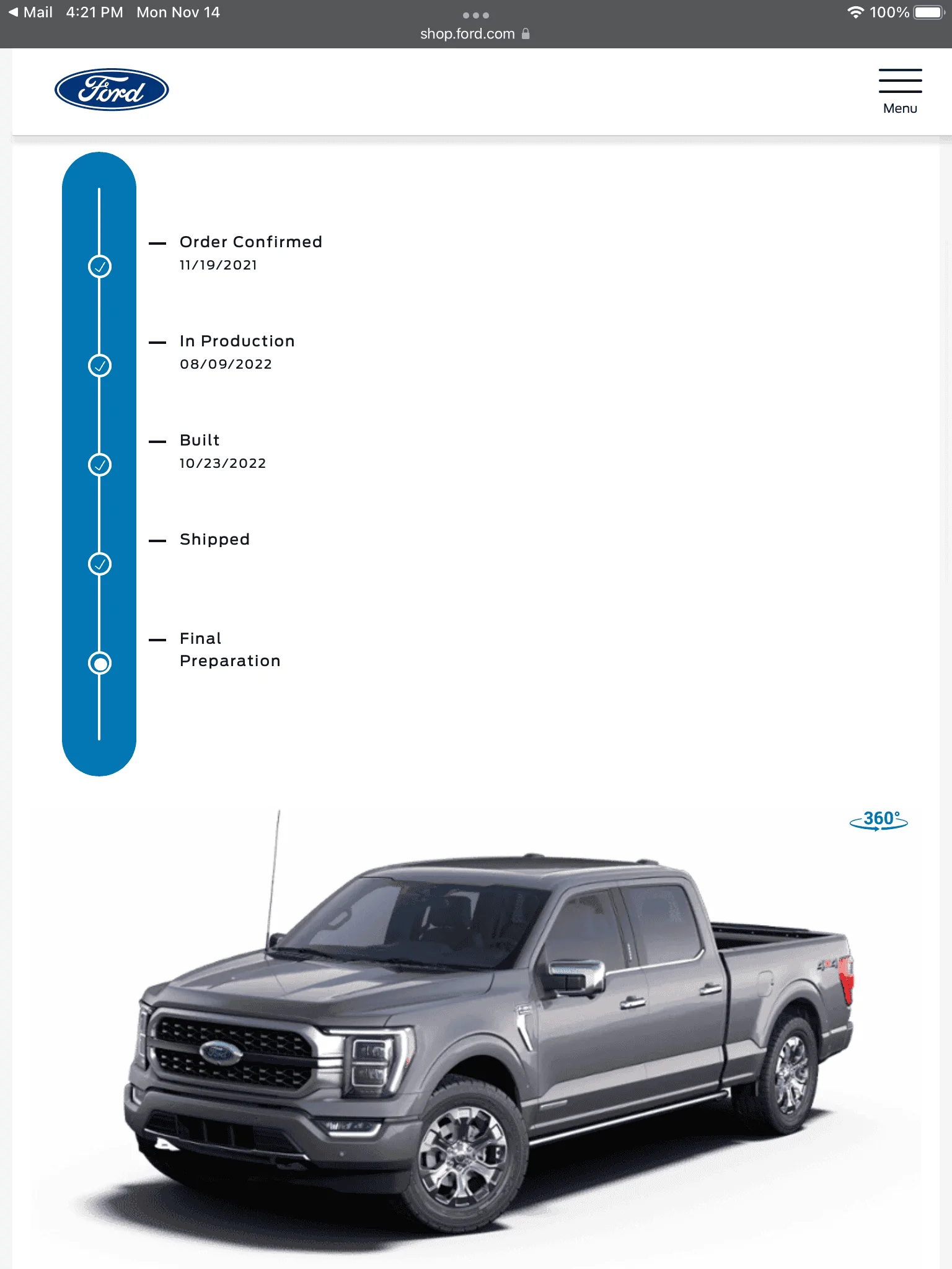 Ford F-150 8/8/2022 Build Week 9F62FB22-002B-423D-B1D6-CCD952D3B8F2