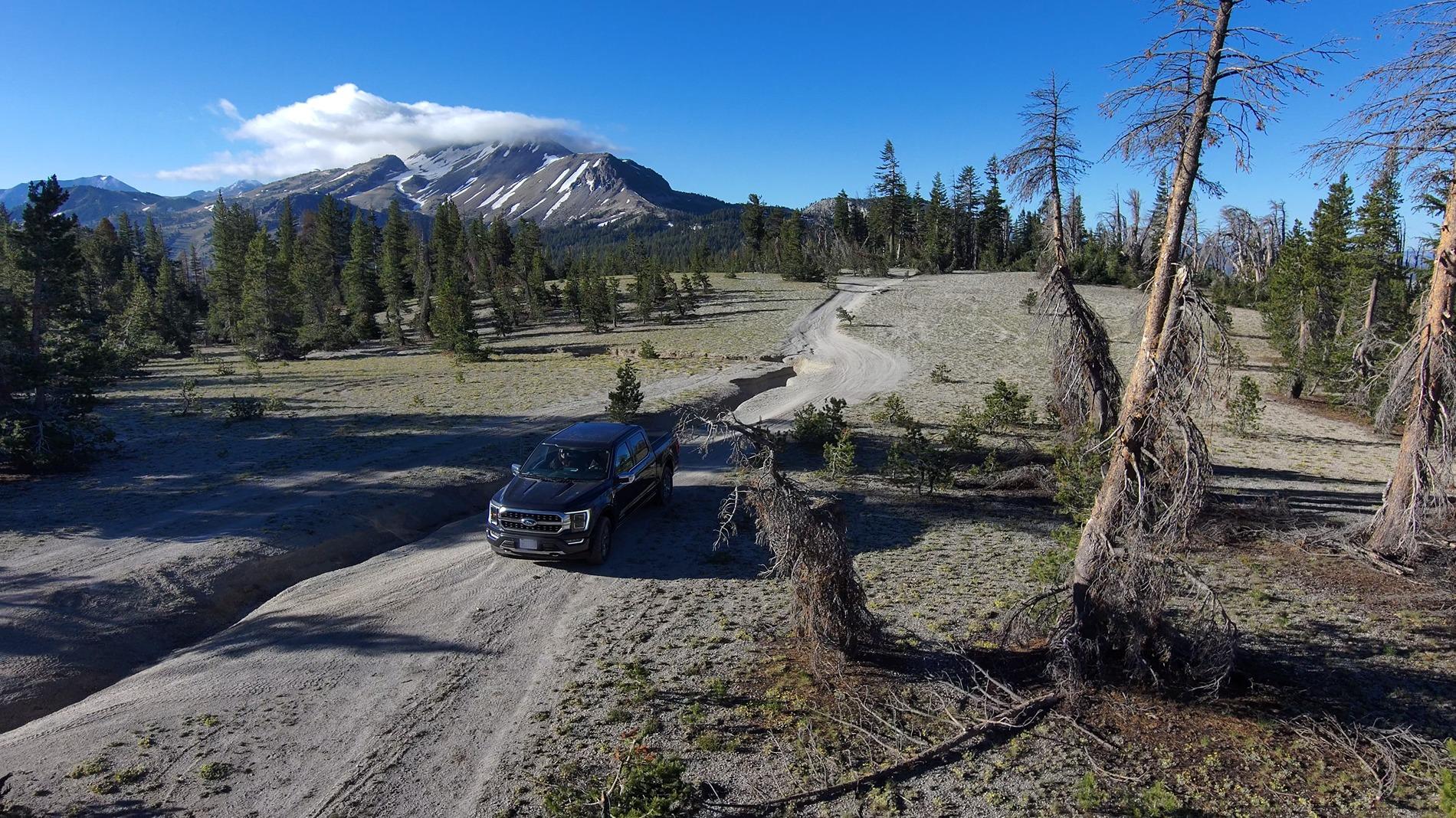 Ford F-150 Deadman Pass Trail at Mammoth Lakes, CA 9Kft-turbo