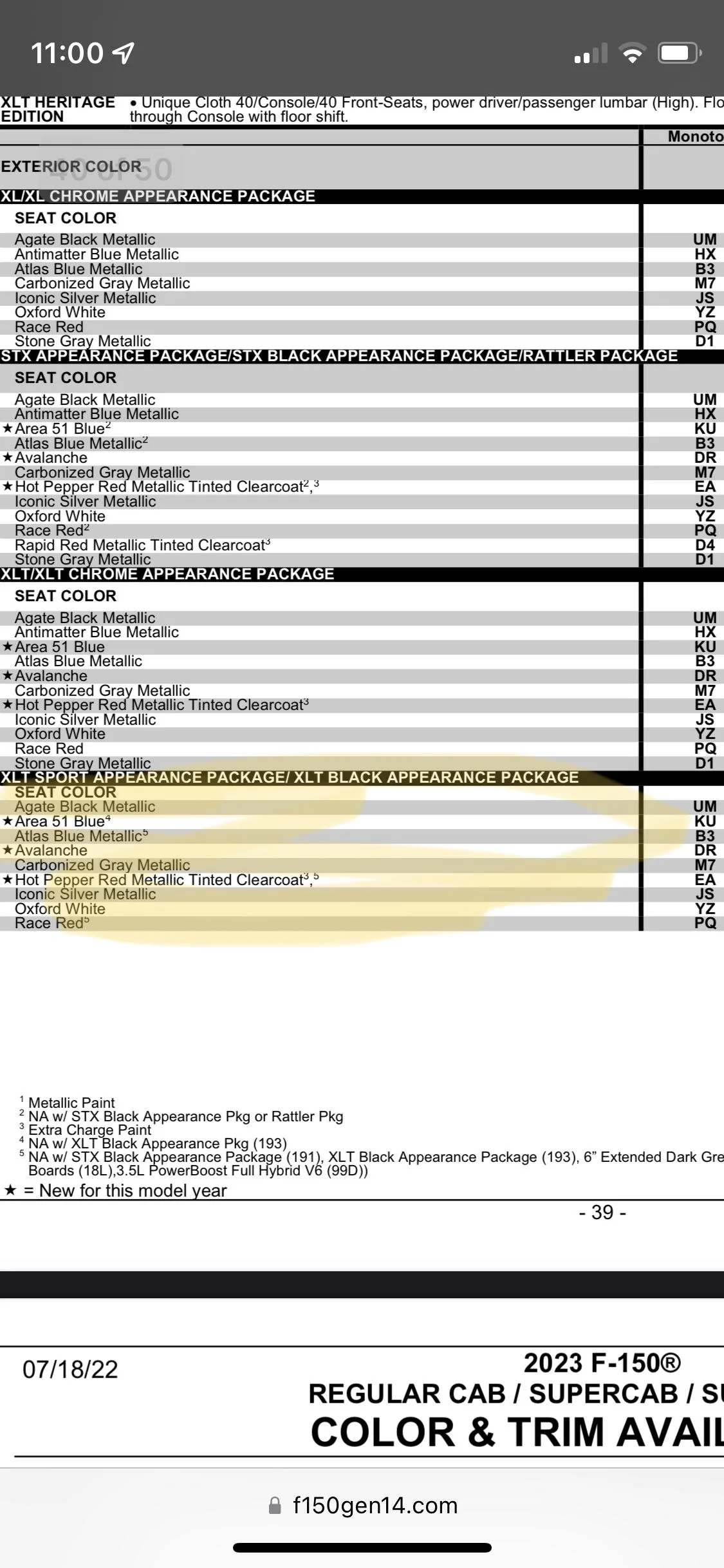 Ford F-150 Build sheet check list please A19AB114-C04C-454A-839D-8409D8B08AB8