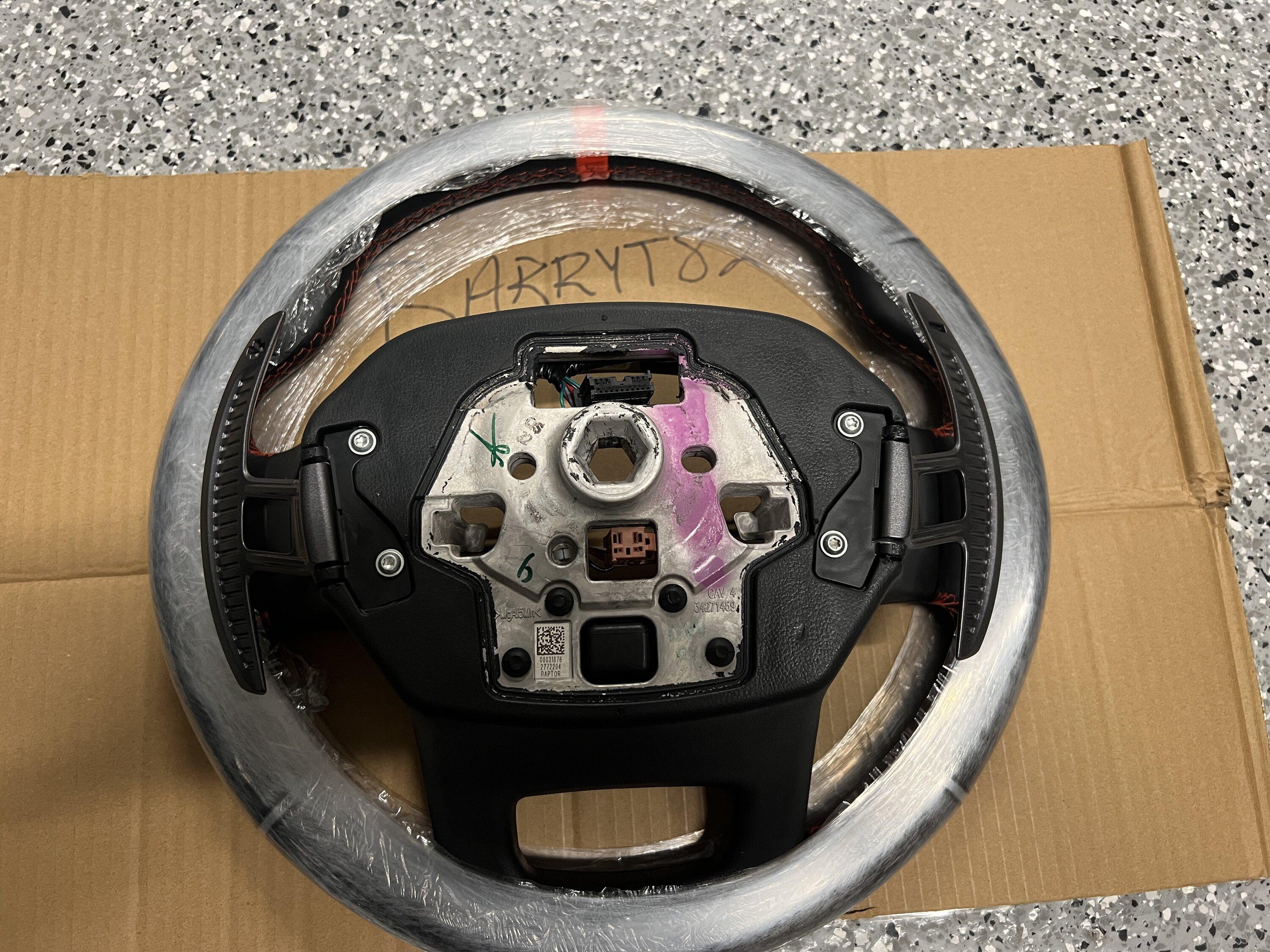 Ford F-150 Heated Raptor Steering Wheel A3011ED1-DD87-47F1-86EE-90BE6138841B