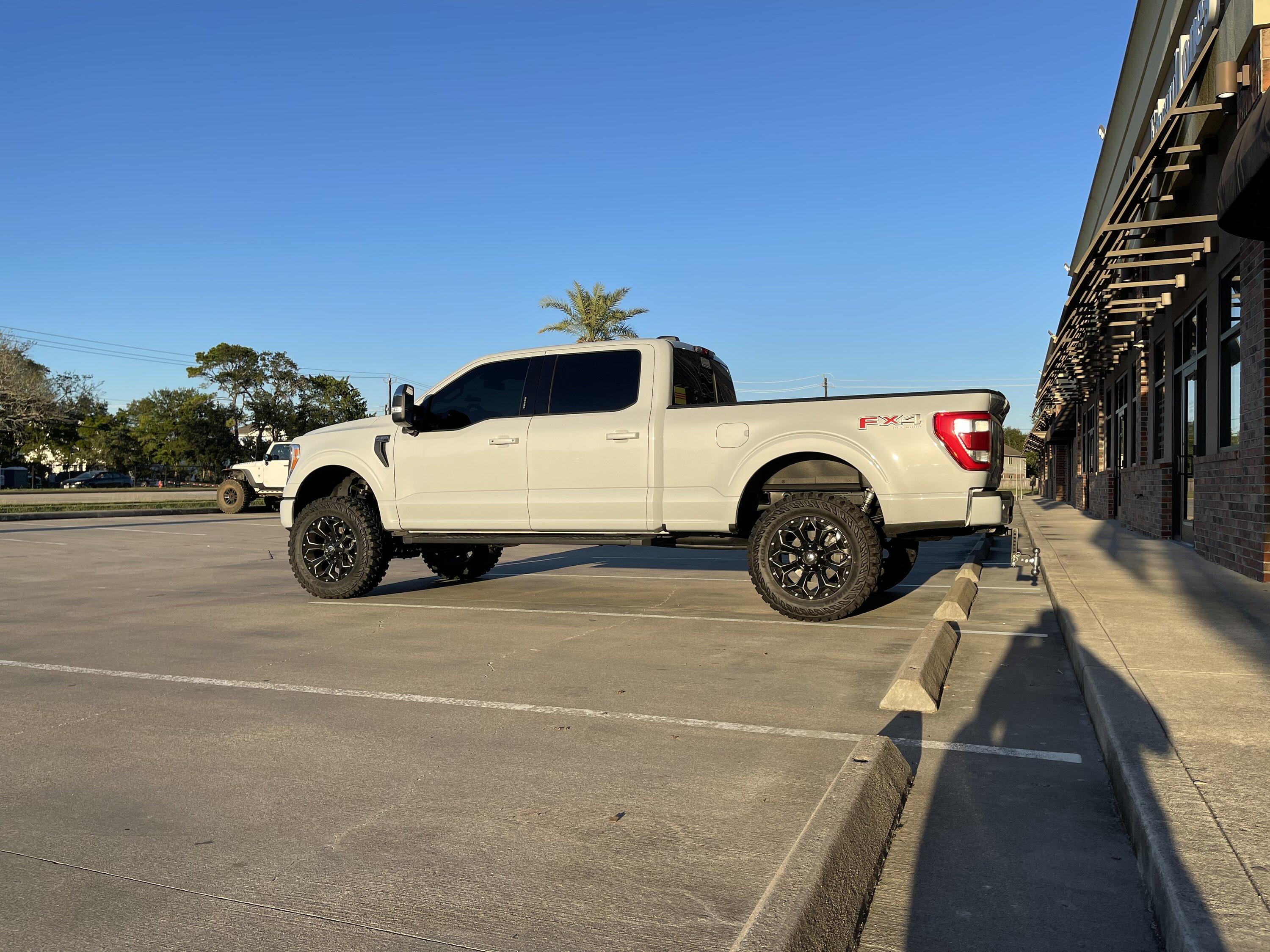 Ford F-150 Space White during the sunset A4204A34-8820-413D-B791-0C097C8B113D
