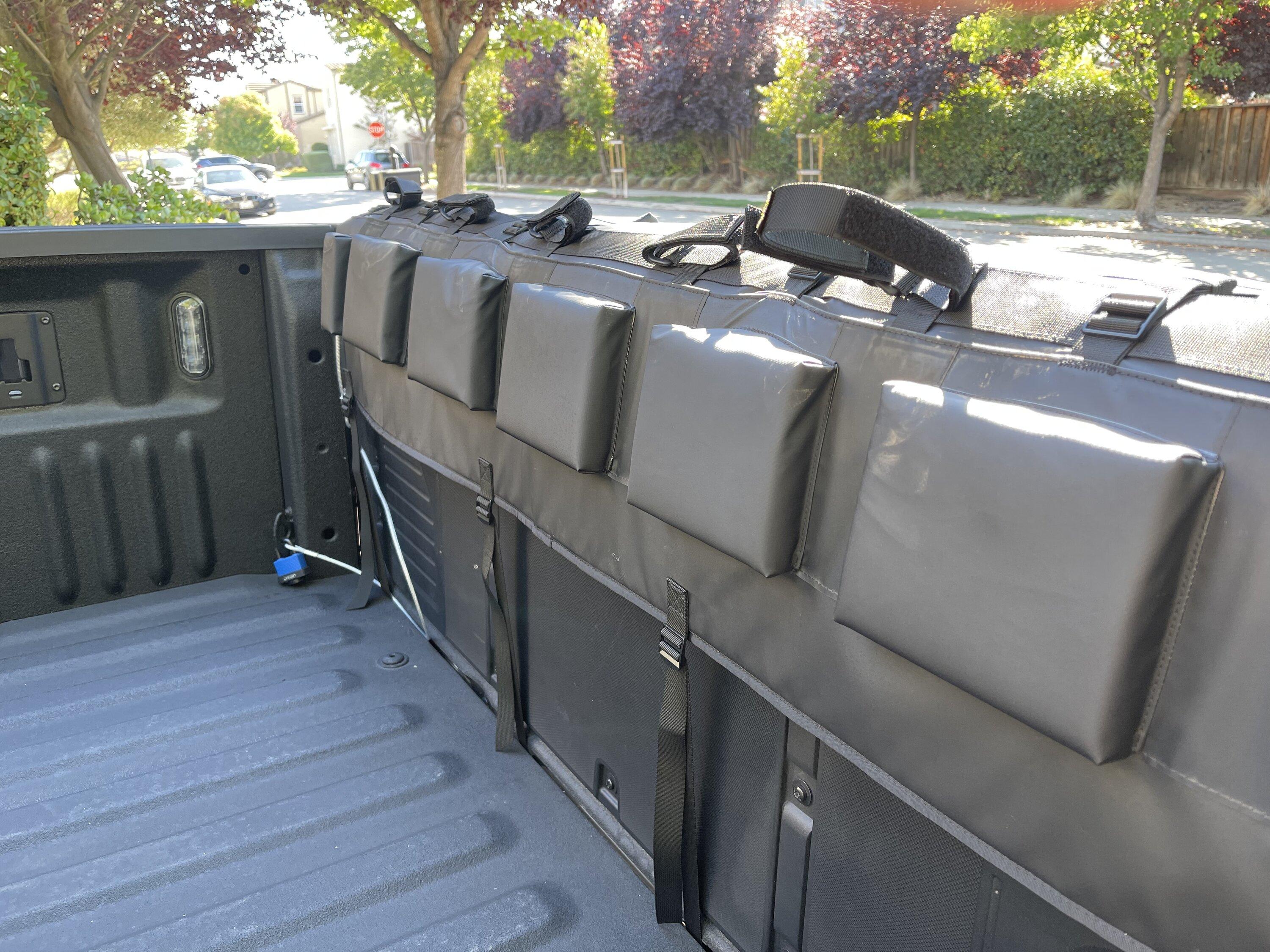 Ford F-150 Carried 5 bikes, 4 riders, and gear with the 5.7’ bed F-150 A4877092-BC43-4CAA-9E2C-EE6C0A896DC2