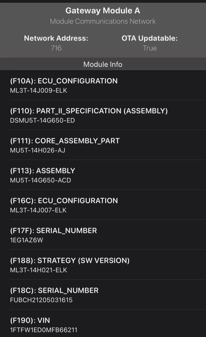 Ford F-150 ECU module programming guide using FDRS A4EBDC9D-AB03-49D5-B9AA-A71E0498E5D7