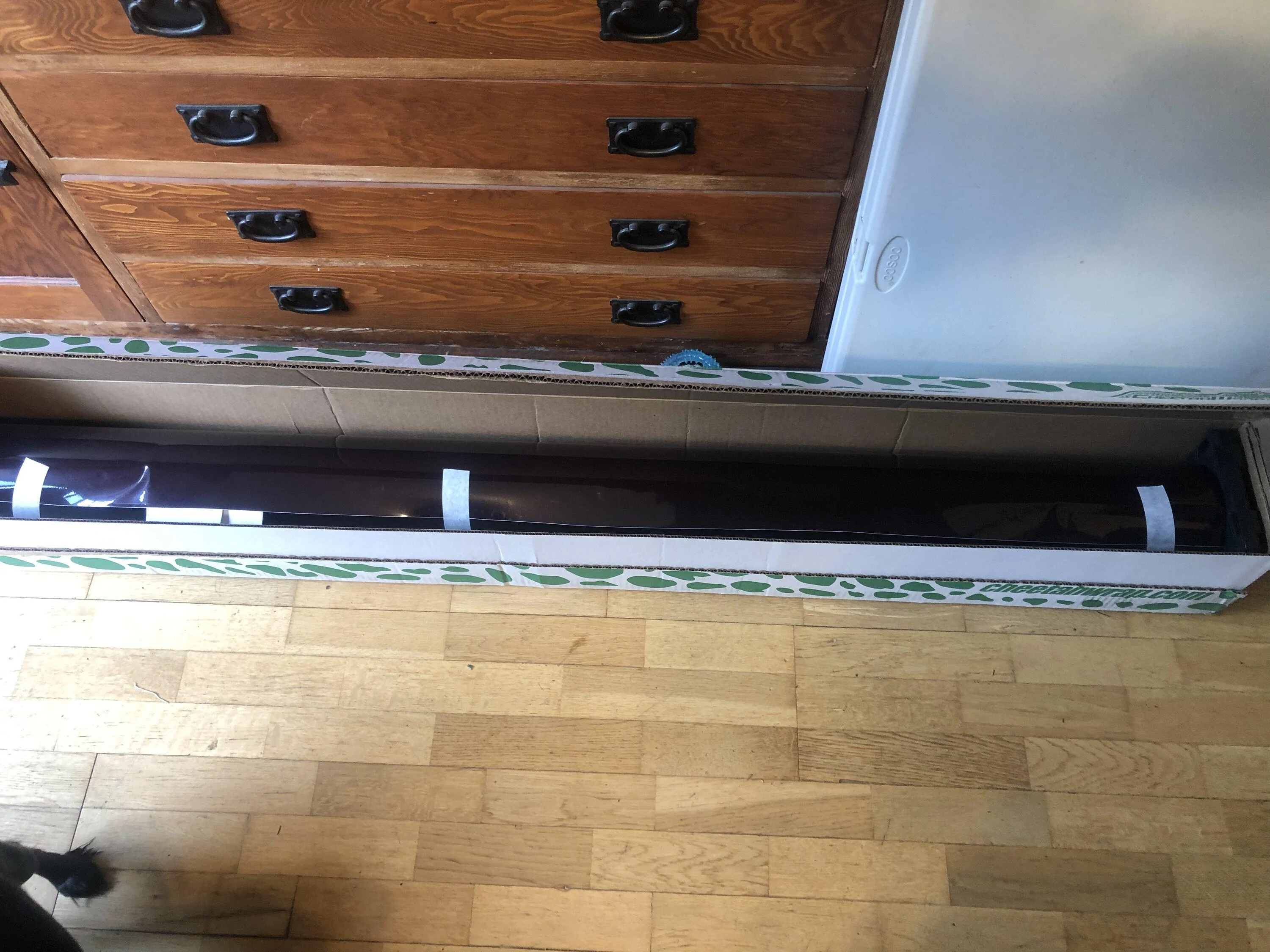 Ford F-150 Black rose vinyl wrap A50412E1-9305-4068-AD46-8BF86C7B2BCB