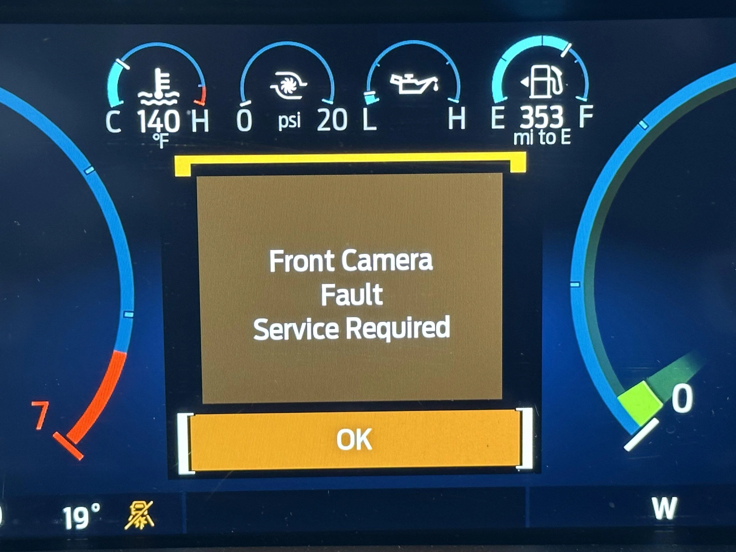 Ford F-150 360 camera alignment failed to start A5B271EE-591E-47E5-AD6A-444DDE333368