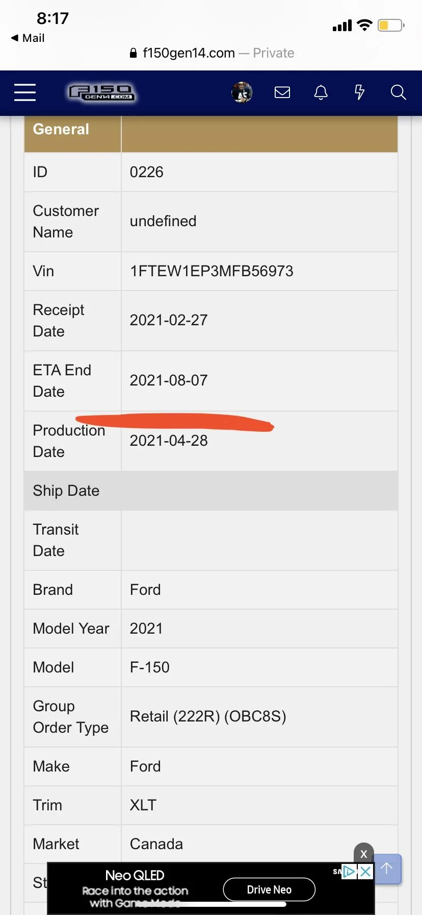 Ford F-150 4/26 Build Week A67E8080-EED4-4476-84FE-B7F9F9A093E8