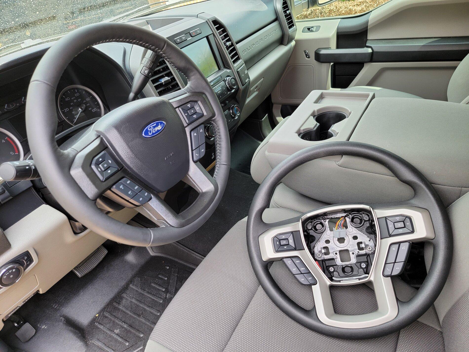 Ford F-150 Leather Steering Wheel Swap A8136B9F-6E15-4E0A-B65C-A7BC4C4A5F53
