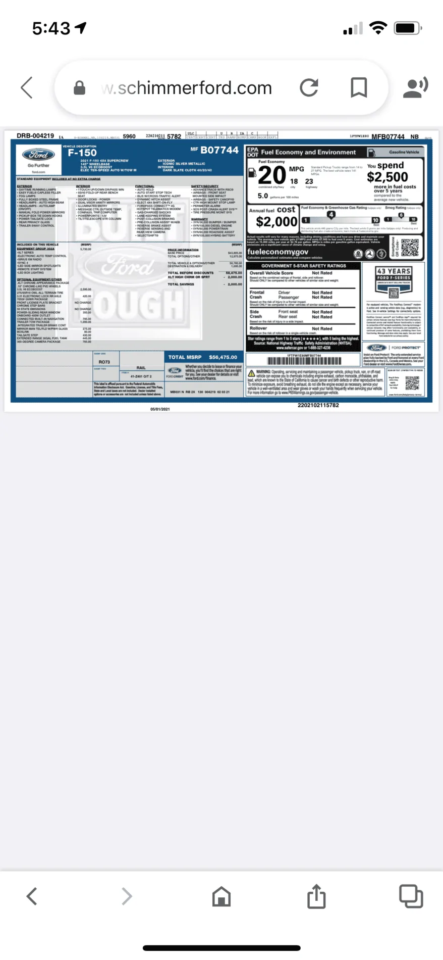 Ford F-150 ICONIC SILVER F-150 (2021+) Club A90DFBB0-A704-4902-ADCF-4E9F2ABCBD67