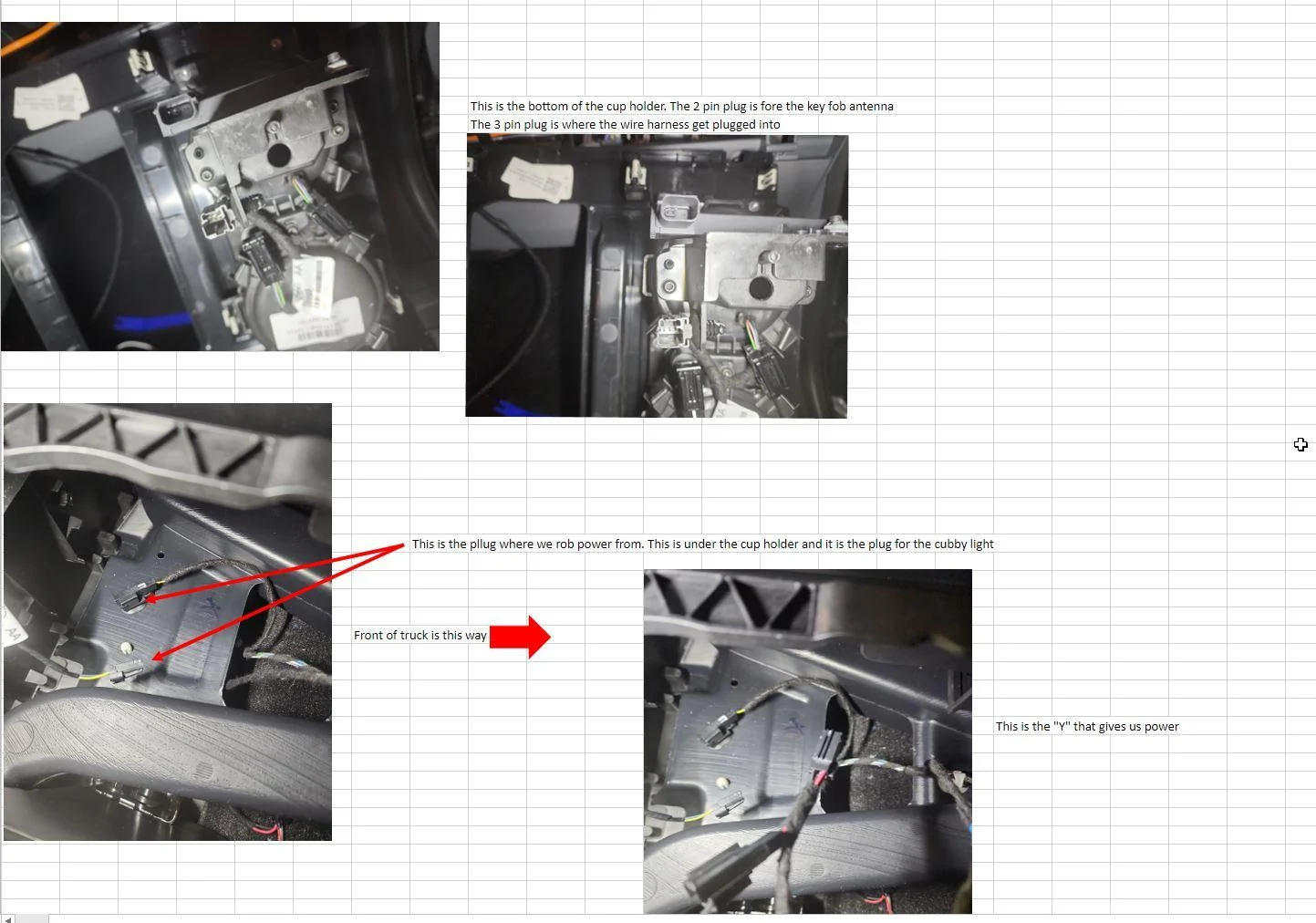 Ford F-150 XLT trucks with push button start cup holder/ambient lighting Adding Ambient Lighting 2