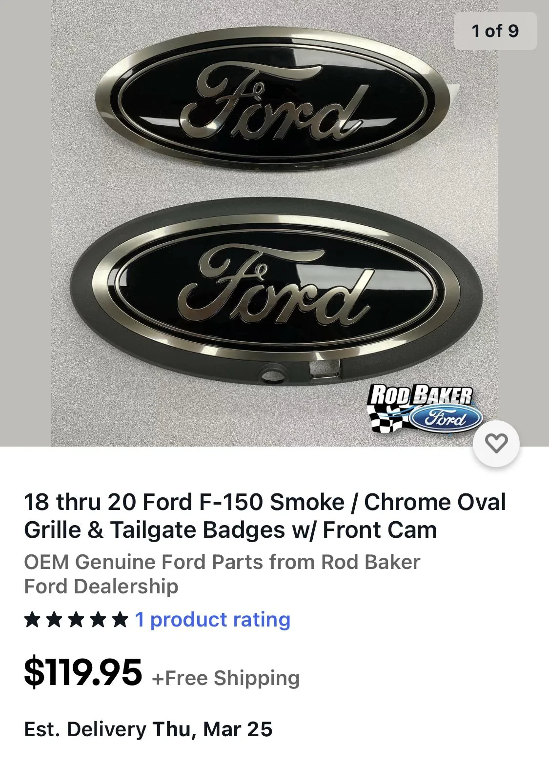 Ford F-150 Black Ford Emblems / Logos? AE92046F-A545-4C5A-94AE-5038516BB2C9