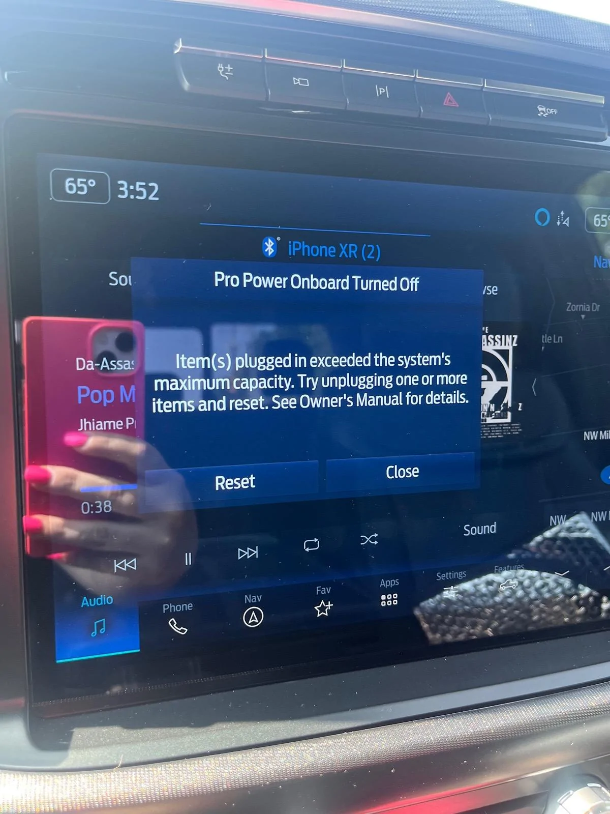 Ford F-150 Pro Power on board turned off AEC9514E-4E5F-475E-ADB9-9B2F16B06E5E