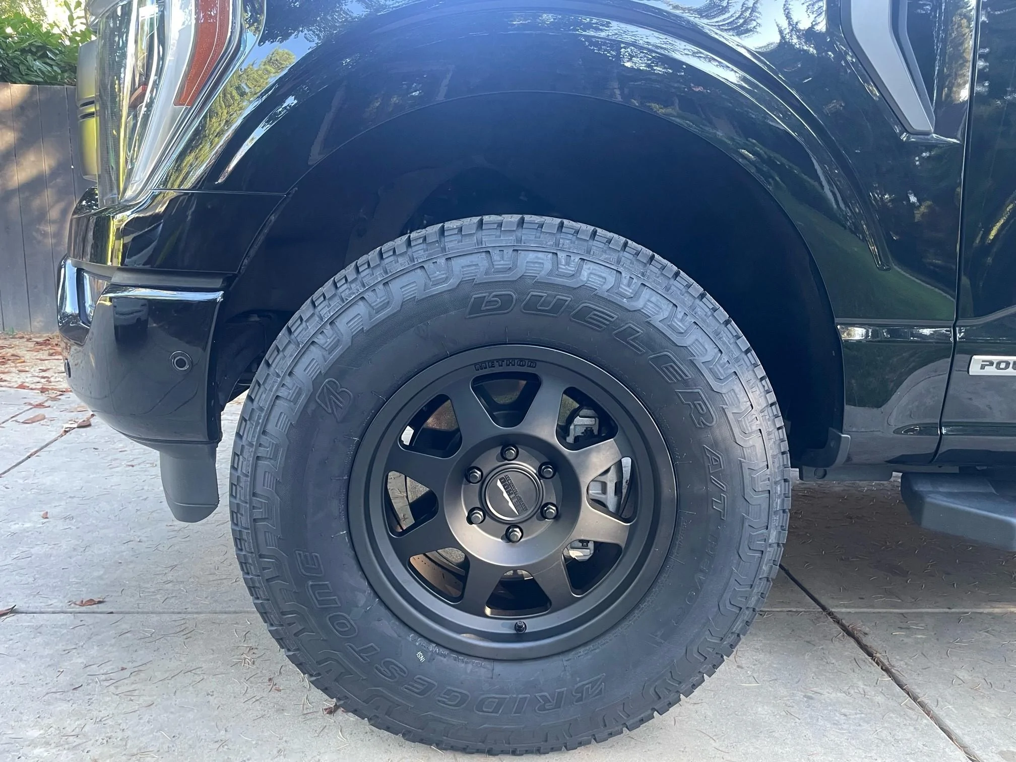 Ford F-150 show us your PowerBoost suspension mods After Front Wheel Well